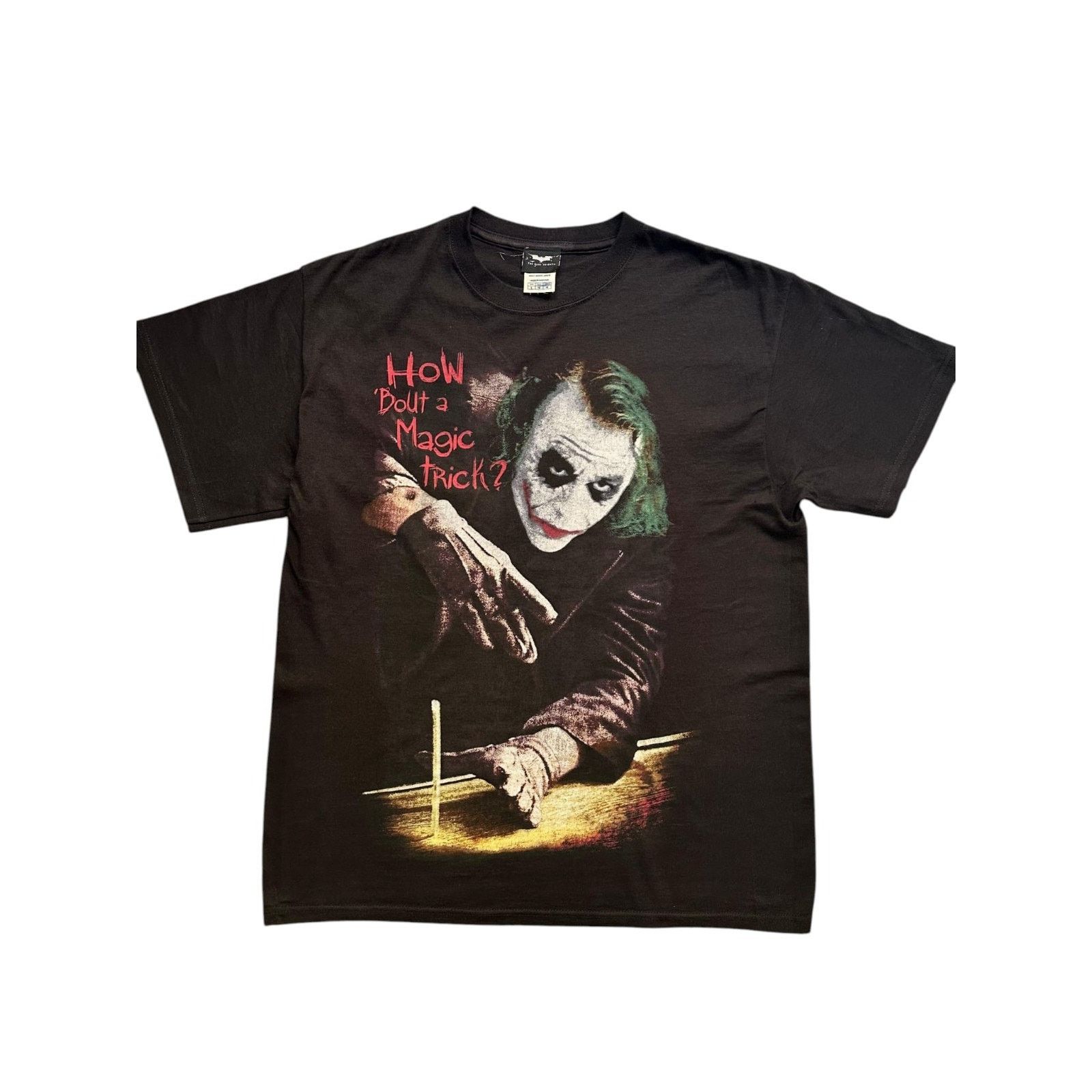 Delta Rare VTG T Shirt Dark Night Joker Movie SZ L Size US L / EU 52-54 / 3 - 1 Thumbnail