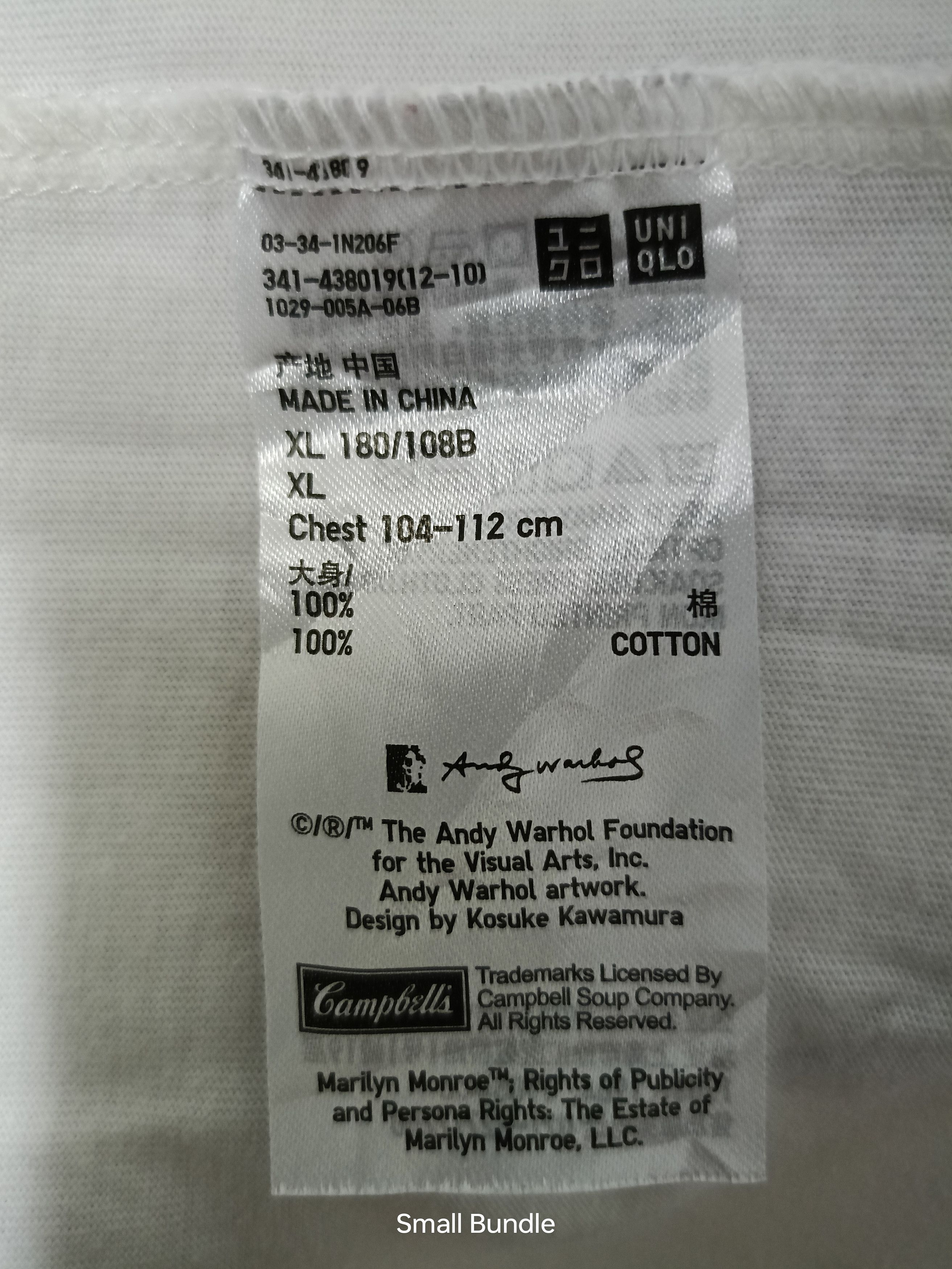 Uniqlo Uniqlo x Andy Warhol Size US XL / EU 56 / 4 - 8 Thumbnail