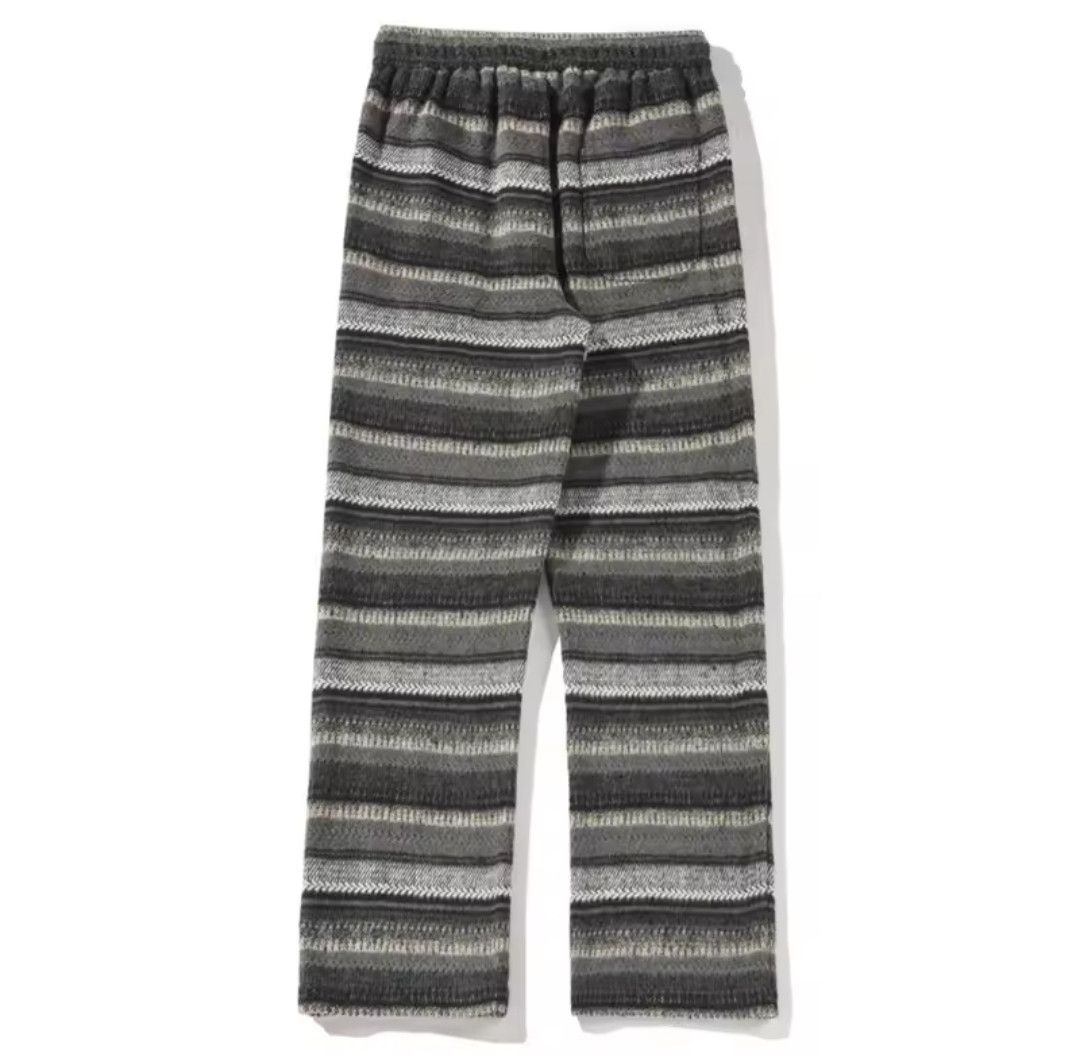Japanese Brand Striped Drawstring Joggers Y2K Vibe Pants Size US 32 / EU 48 - 2 Thumbnail