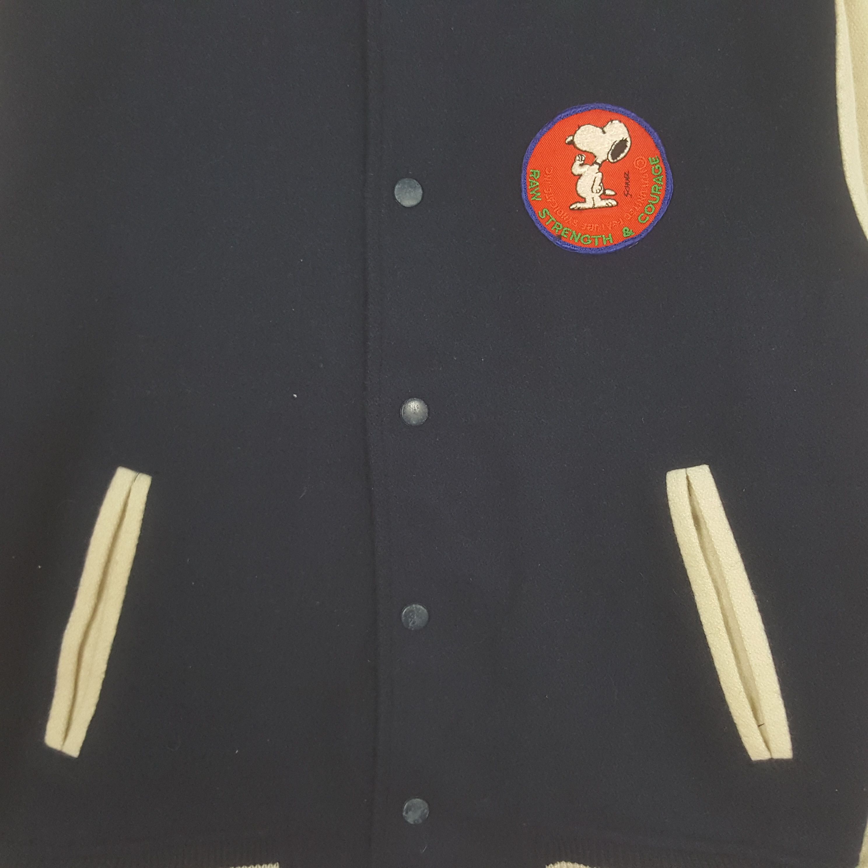Vintage Vintage Snoopy Peanuts Varsity Jacket C308N28 Size US S / EU 44-46 / 1 - 2 Thumbnail