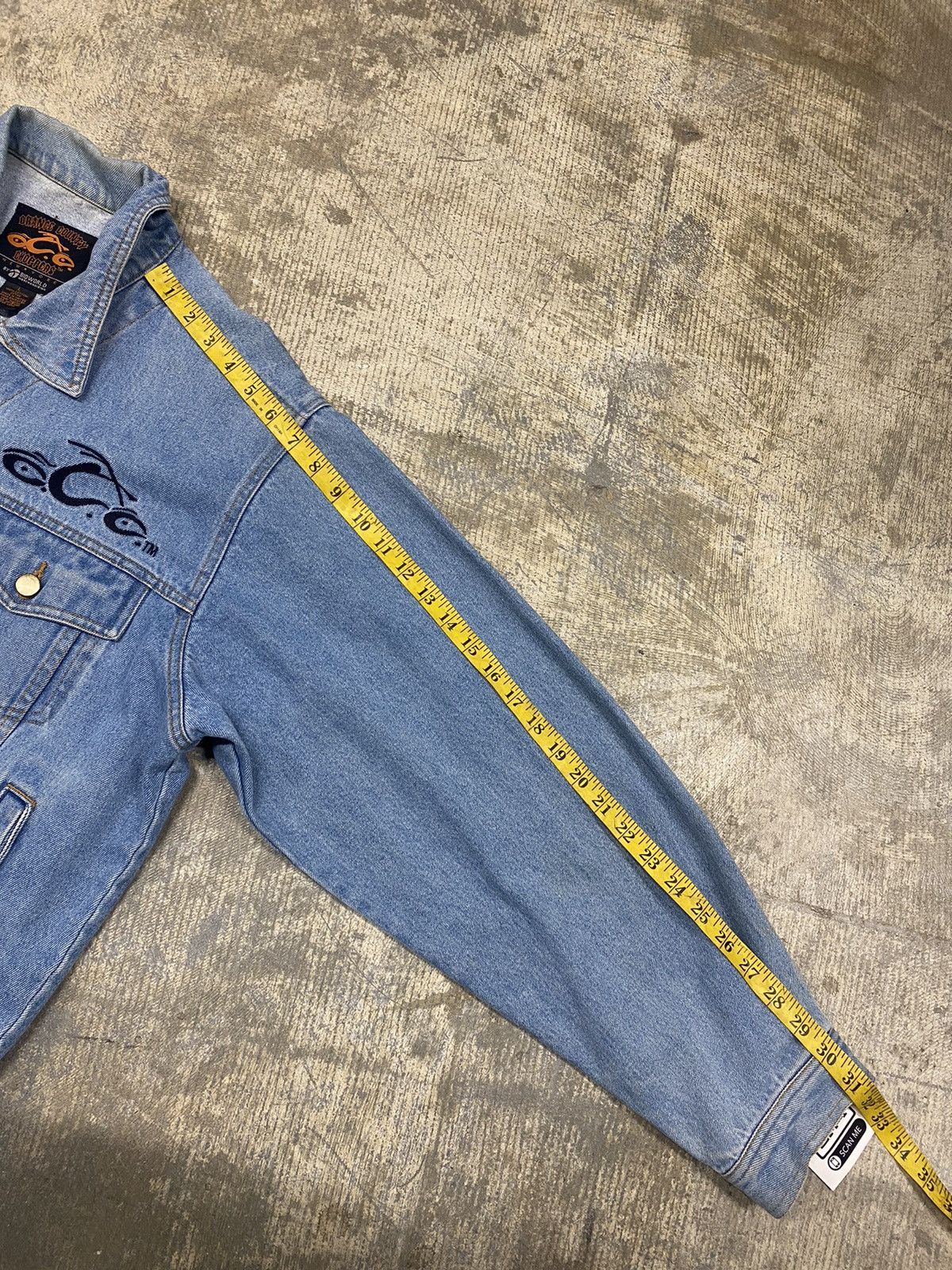 Vintage Vintage Orange County Choppers embroidered Denim Jacket Size US L / EU 52-54 / 3 - 15 Thumbnail