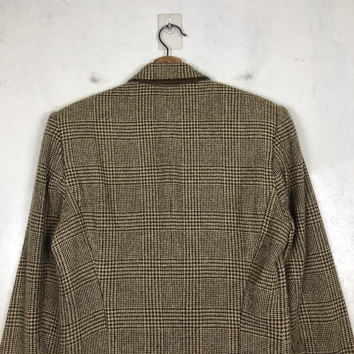 DKNY 📌VINTAGE WOOL JACKET DKNY CHECK ISSEY MIYAKE Size US S / EU 44-46 / 1 - 10 Thumbnail