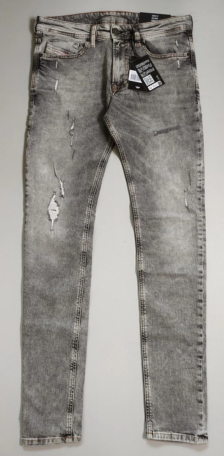 Diesel Diesel 1979 SLEENKER-R L.32 MENS JEANS SLTP/9751 Size US 31 - 2 Thumbnail