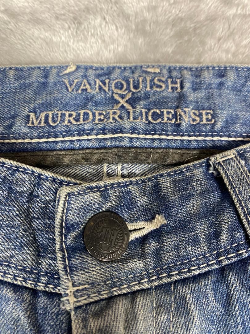 Murder License Vanquish x Murder License Distressed Denim. S070 Size US 32 / EU 48 - 8 Thumbnail
