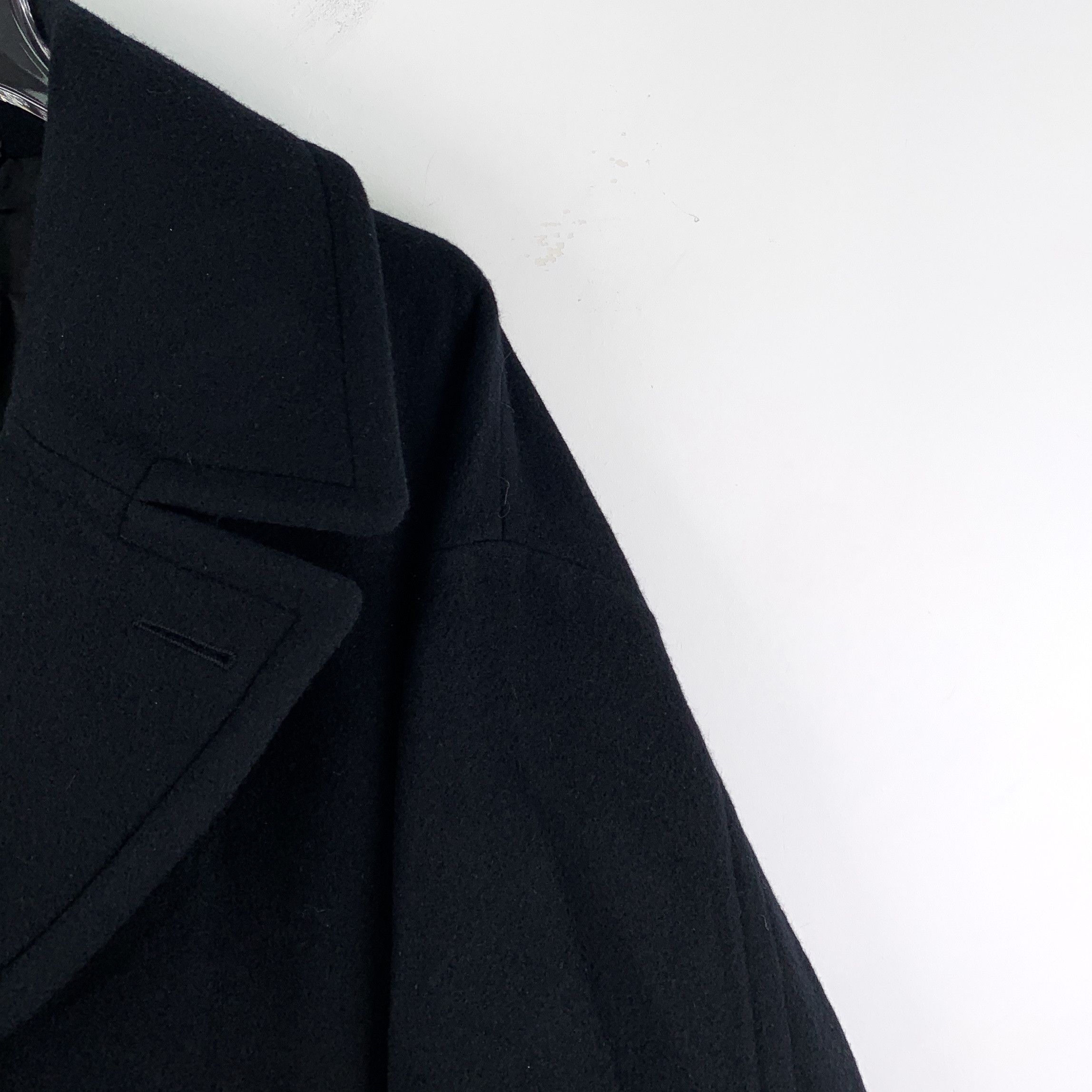 Hermes Hermes Black Wool Coat (Size 44) Size M / US 6-8 / IT 42-44 - 6 Thumbnail