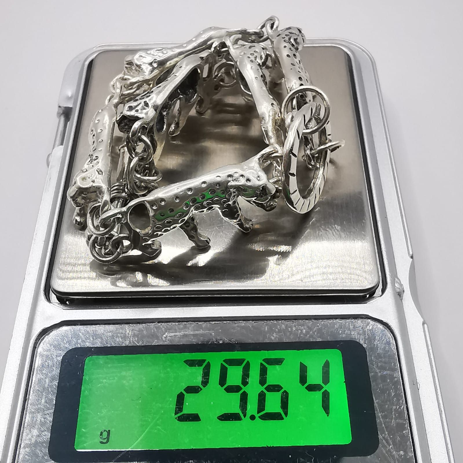 Vintage Bracelet Jewelry, 925 Sterling Silver 29,64g
