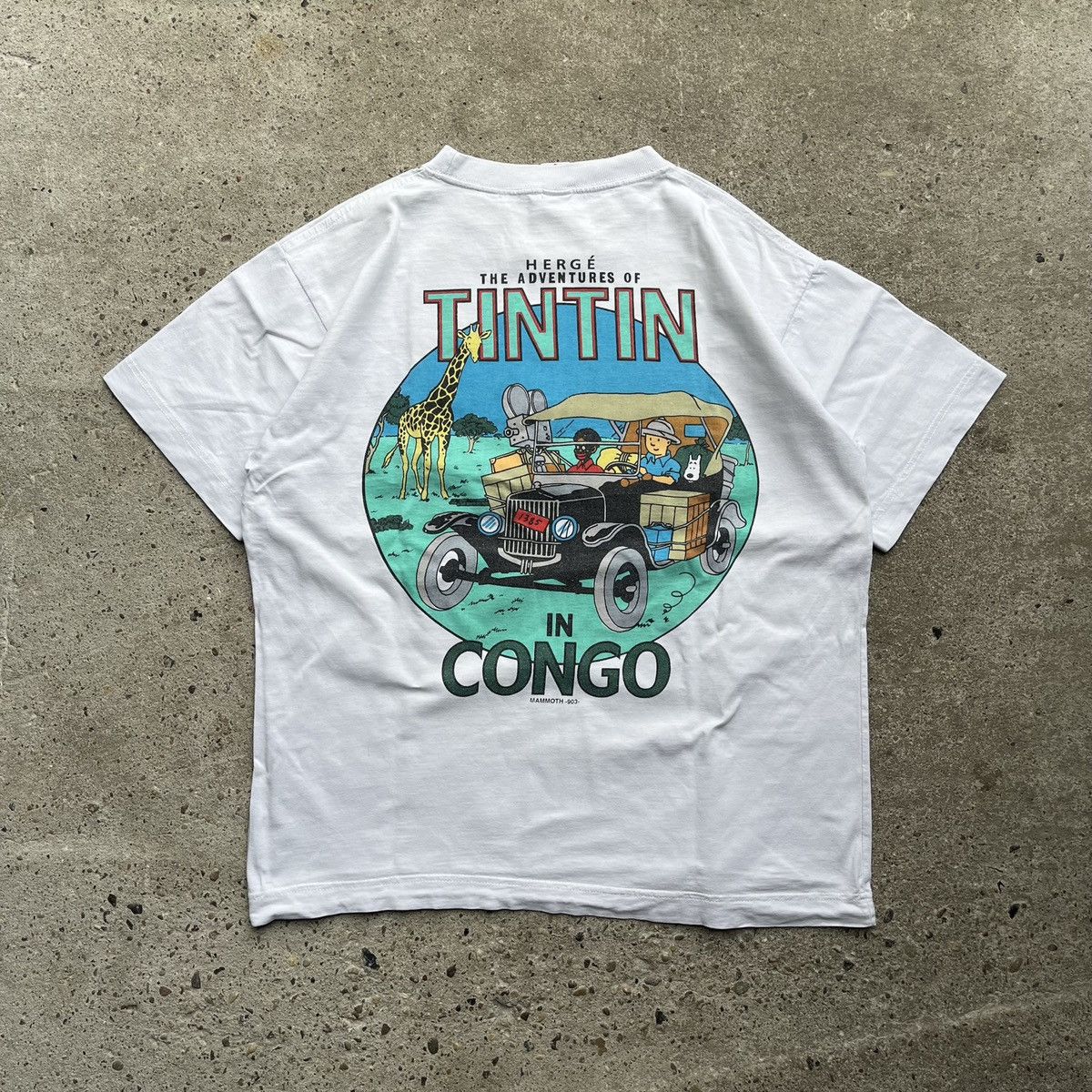 Cartoon Network × Vintage Vintage The Adventures of TINTIN Congo Tee Promo Size US L / EU 52-54 / 3 - 2 Thumbnail