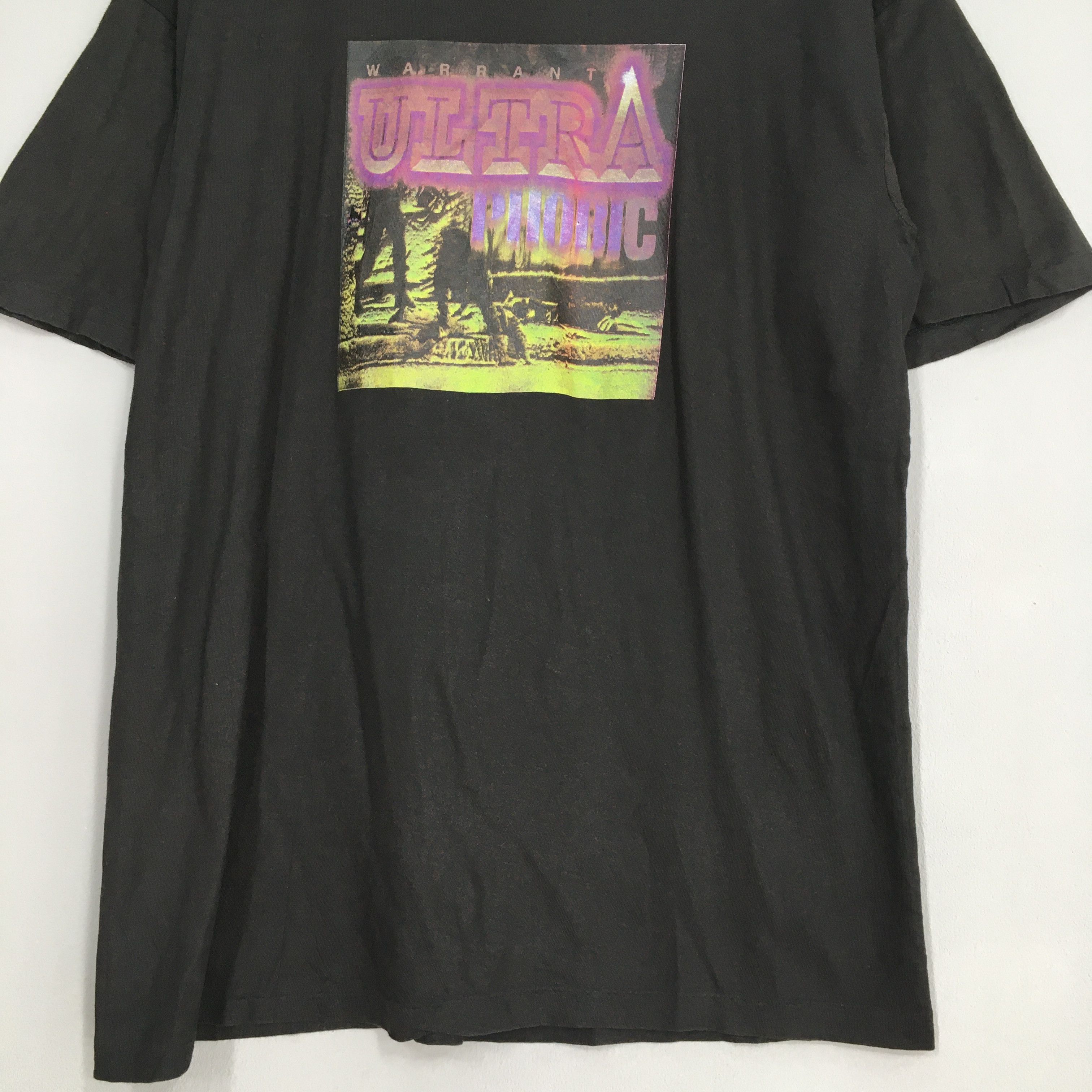 Band Tees × Vintage Vintage Warrant Hard Rock Concert T Shirt Xlarge Size US XL / EU 56 / 4 - 3 Thumbnail