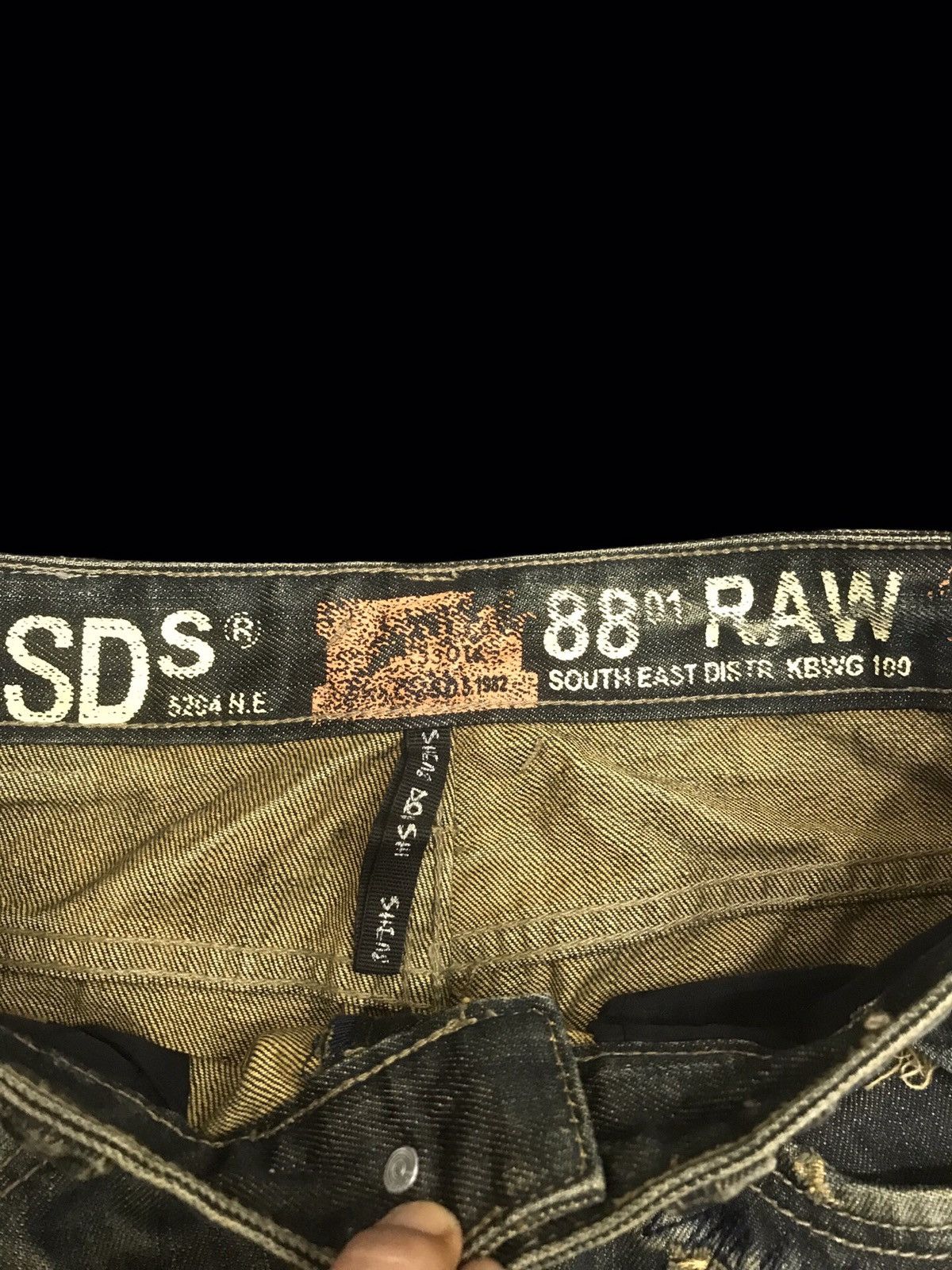 Seditionaries 💥DENIM ART💥SDS SEDITIONARIES ART DISTRESSED DENIM F264 Size US 30 / EU 46 - 10 Thumbnail