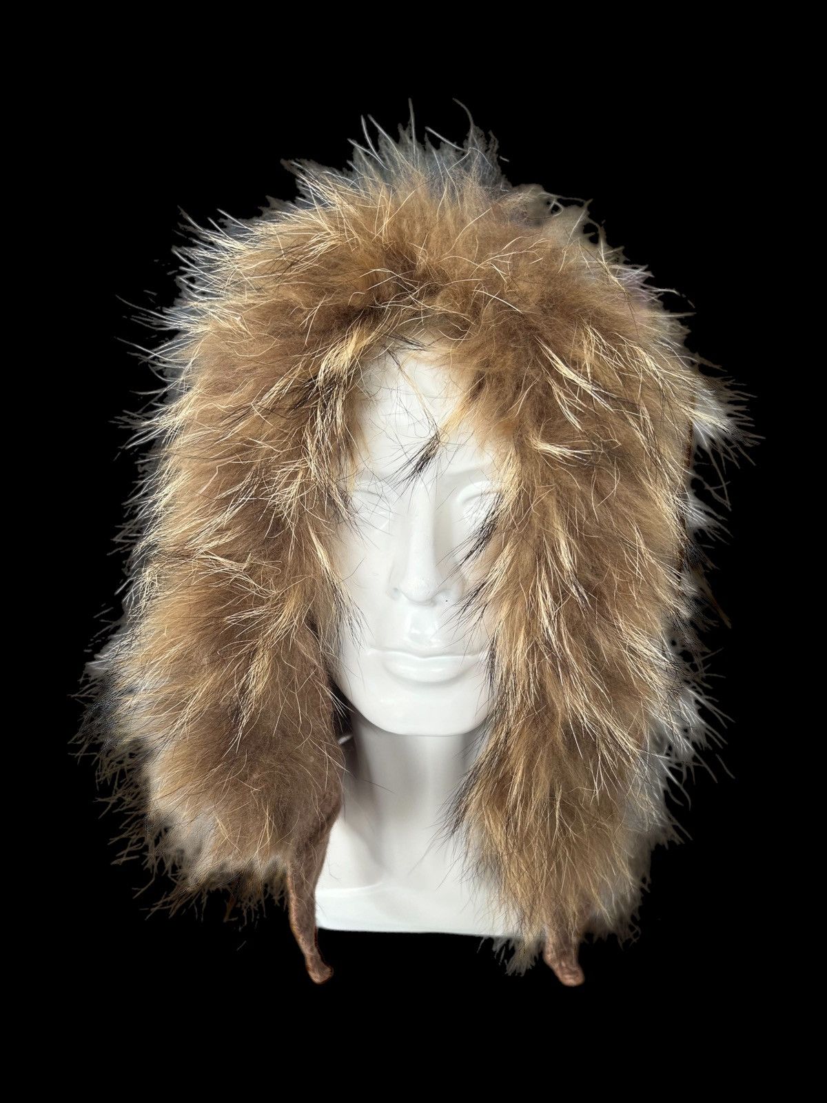 Kapital Balaclava Japanese Style Knitted Fur Big Beanie Rare🎌☠️☠️ Size ONE SIZE - 3 Thumbnail