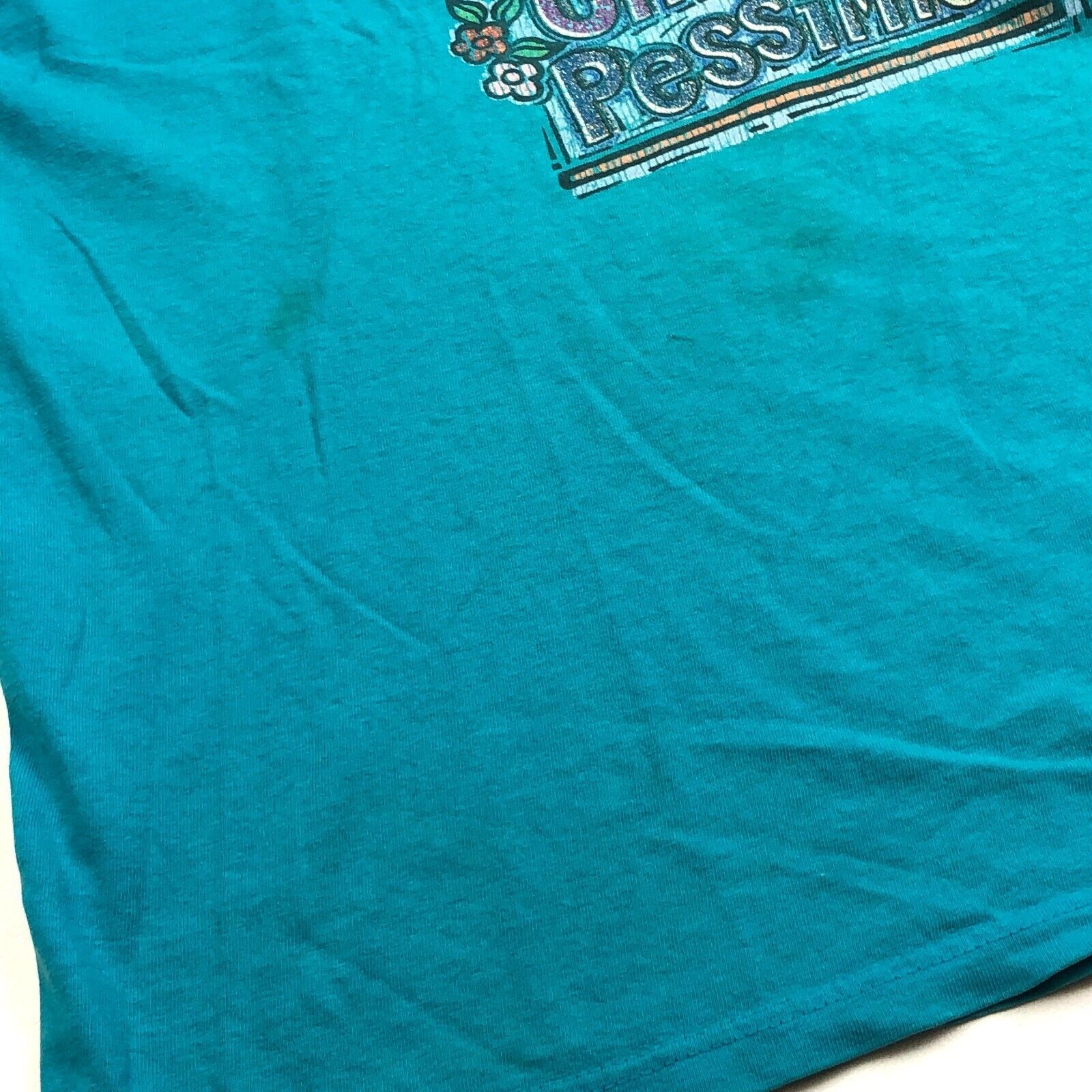 Disney × Vintage Vintage Disney Pooh Eeyore Cheerful Pessimist Blue Tee Shirt Size US M / EU 48-50 / 2 - 3 Thumbnail