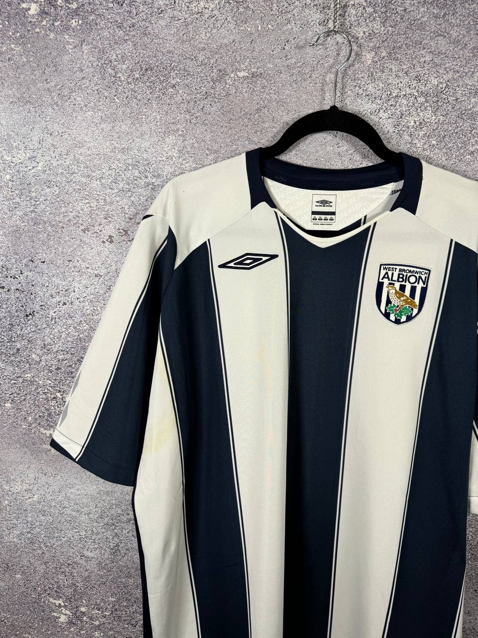 Umbro × Vintage Vintage West Bromwich Albion 2008/09 Umbro Soccer Jersey Size US XXL / EU 58 / 5 - 2 Thumbnail