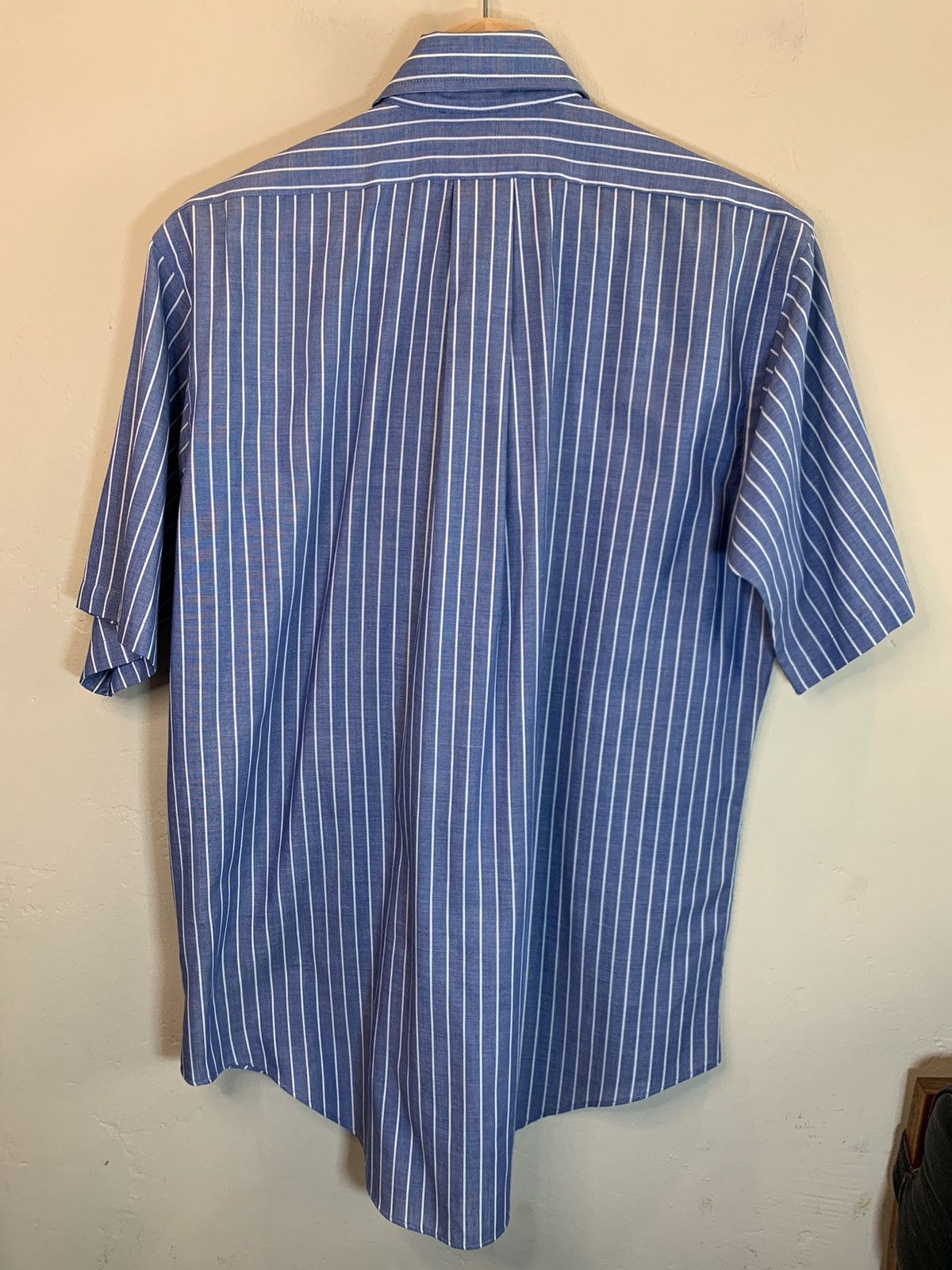 Donegal Tweed RARE* Vintage 50’s Donegal Single Stitch Stripe Button Shirt Size US M / EU 48-50 / 2 - 2 Thumbnail