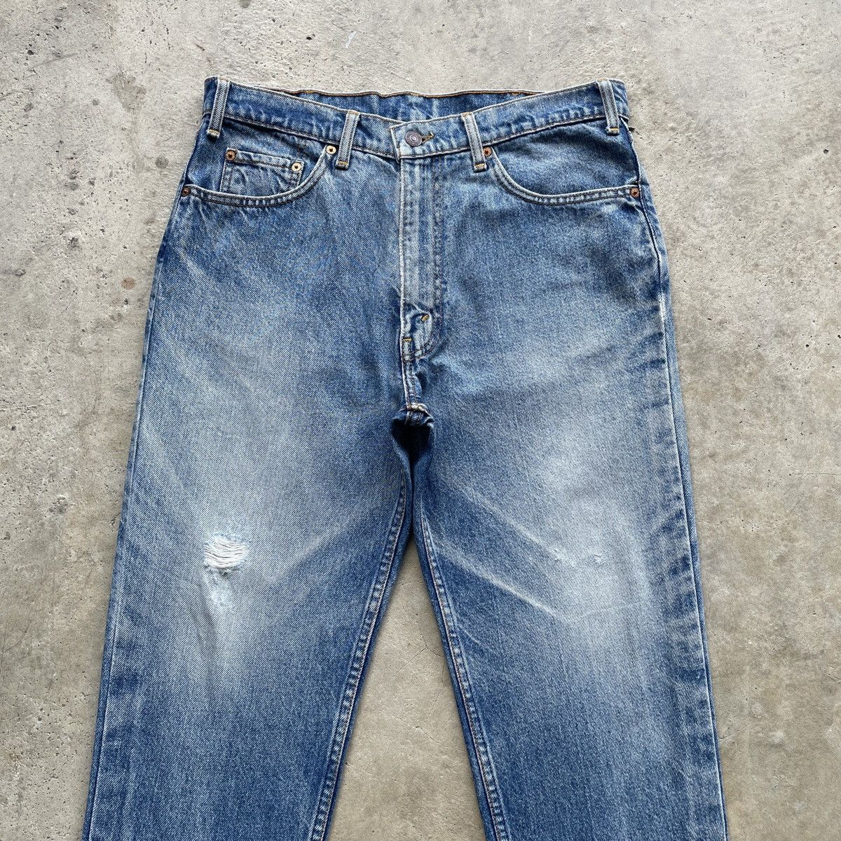 Levi's Vintage Clothing Vintage Levi’s 616 Faded Denim Distressed Pants Jeans W33 Size US 33 - 3 Thumbnail