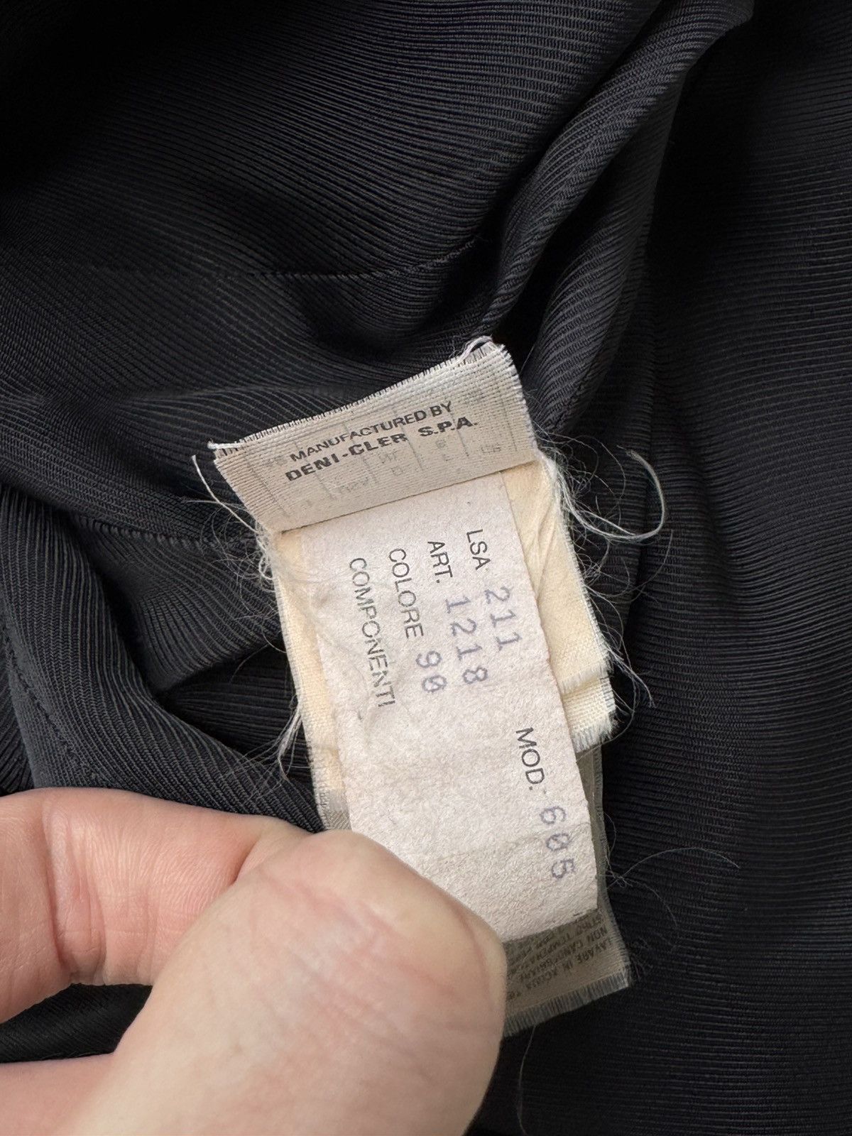 Maison Margiela Maison Martin Margiela AW90 Cigarette Shoulder Tuxedo Blazer Size M / US 6-8 / IT 42-44 - 14 Thumbnail