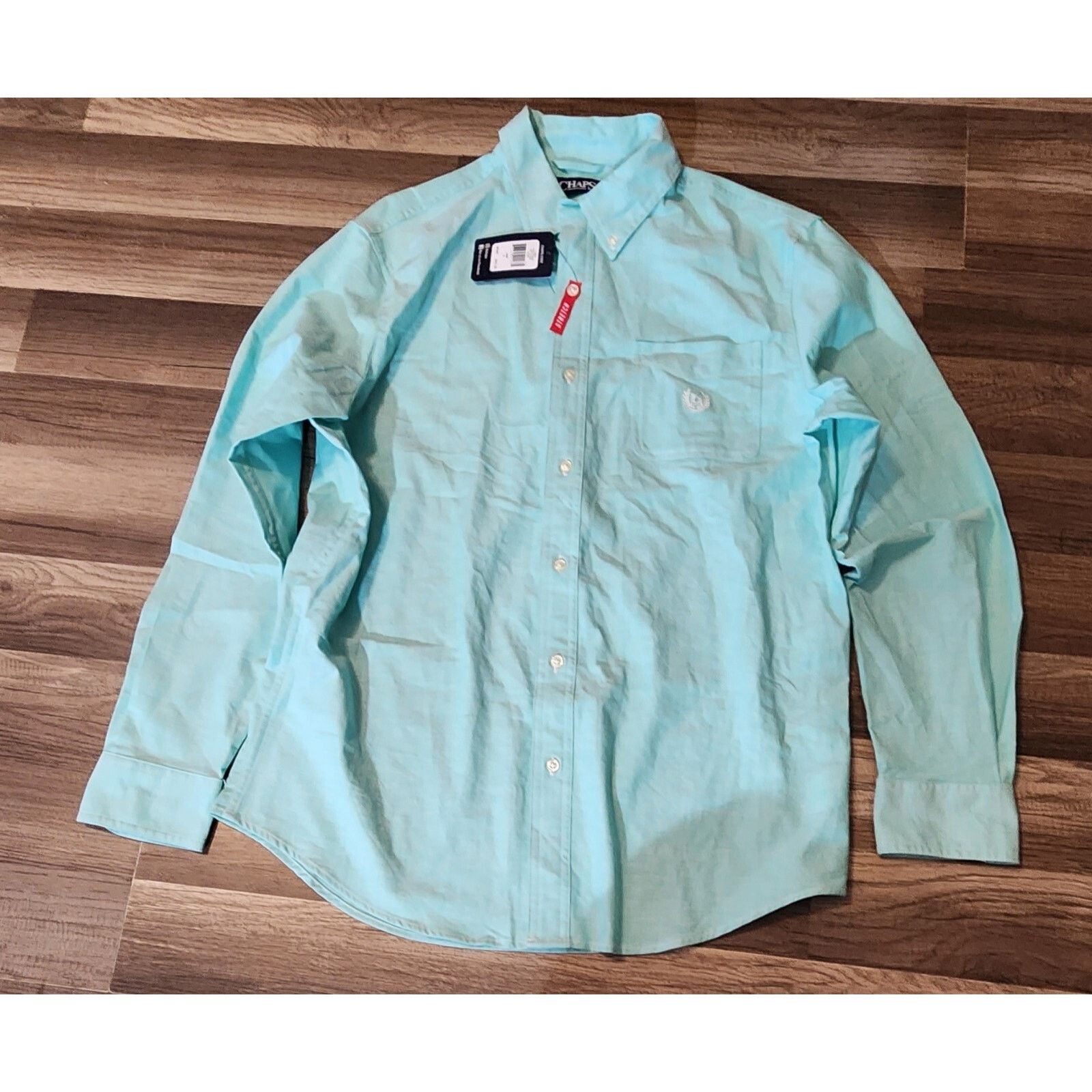 Chaps NWT Long Sleeve Chaps Button Up Shirt. 1211 Size US L / EU 52-54 / 3 - 1 Thumbnail