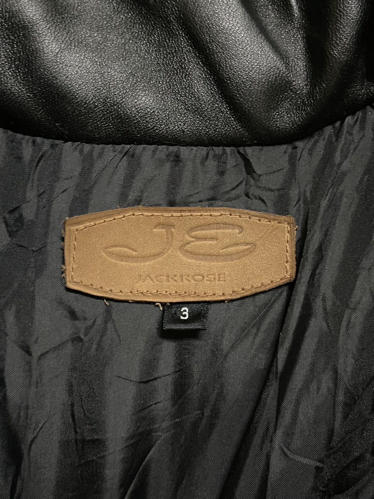 JACKROSE Jackrose Puffer Leather Jacket Attach Fur Hoodie Size US L / EU 52-54 / 3 - 16 Thumbnail