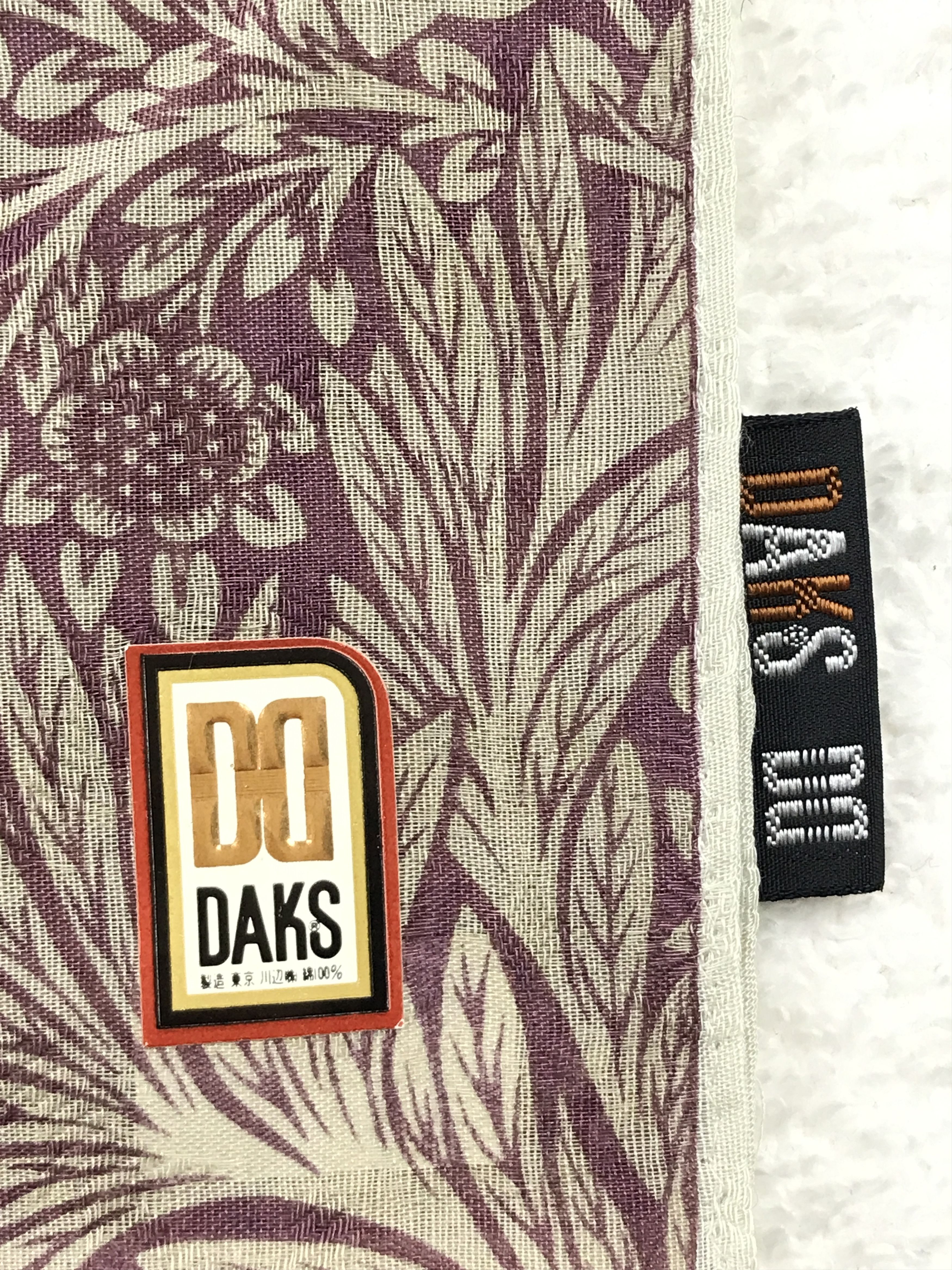 DAKS × Designer × Vintage Vintage DAKS Bandana Neckerchief Handkerchief Size ONE SIZE - 6 Thumbnail