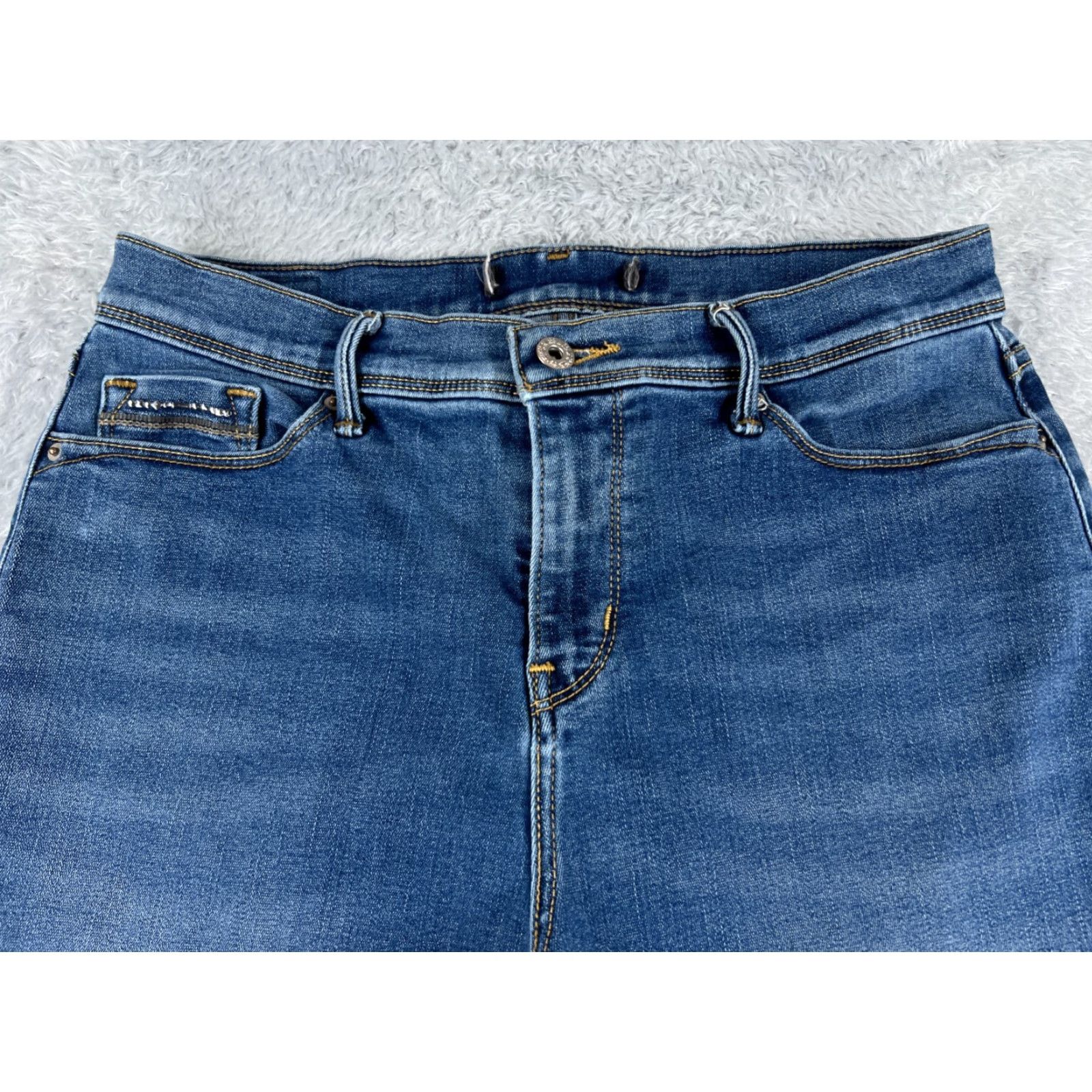 Levi's VINTAGE Levis Jean Women 10 Blue Denim Bootcut Mid Rise Cotton Stretch 29x30 Womens Size 32" / US 10 / IT 46 - 4 Thumbnail