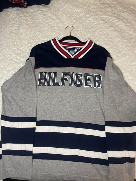 Tommy hilfiger hockey clearance sweatshirt