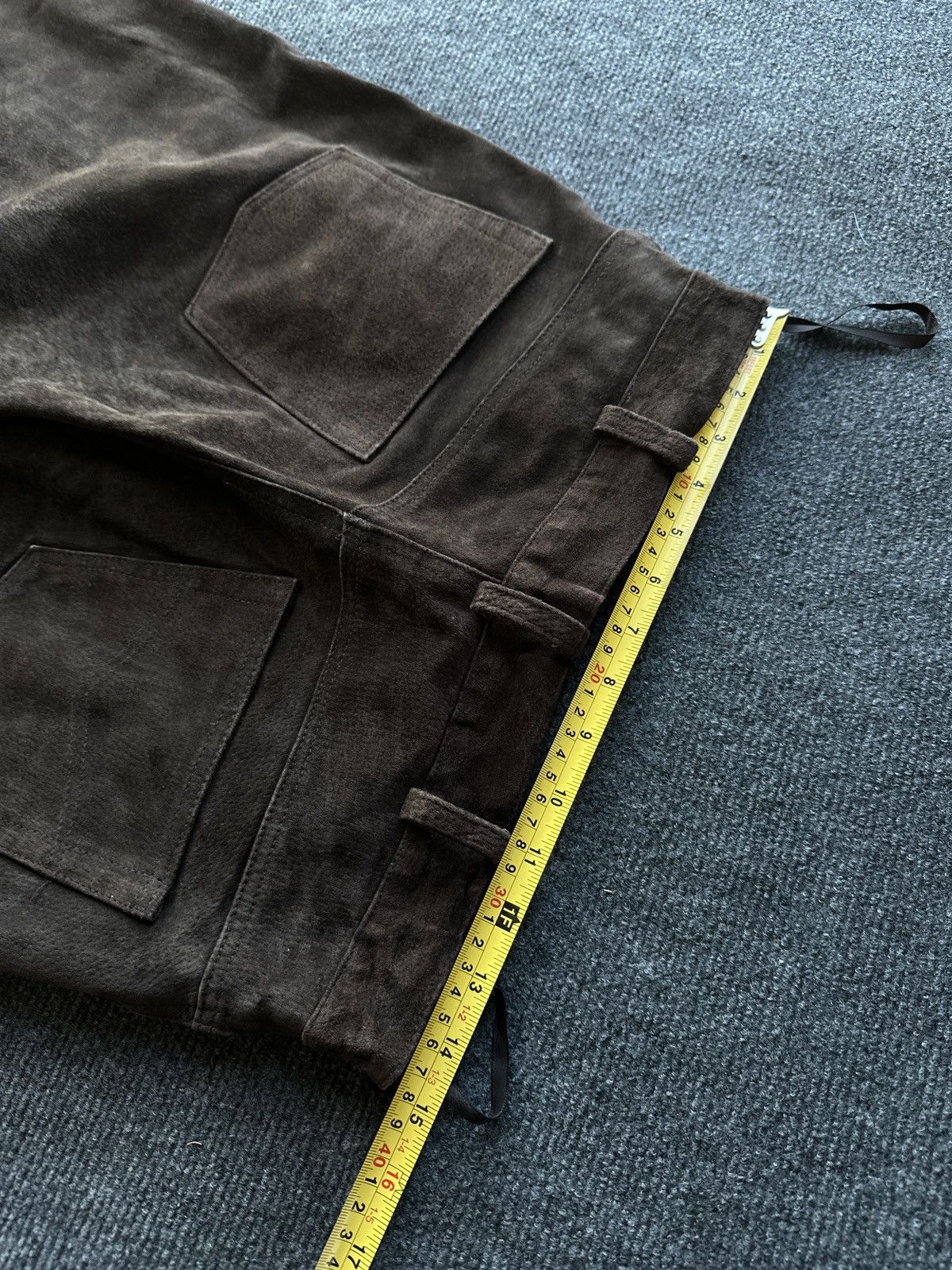 Other IXS 🚨GRAIL MEN LEATHER PANTS Y2K WESTERN MOTORCYCLE Size US 30 / EU 46 - 16 Thumbnail