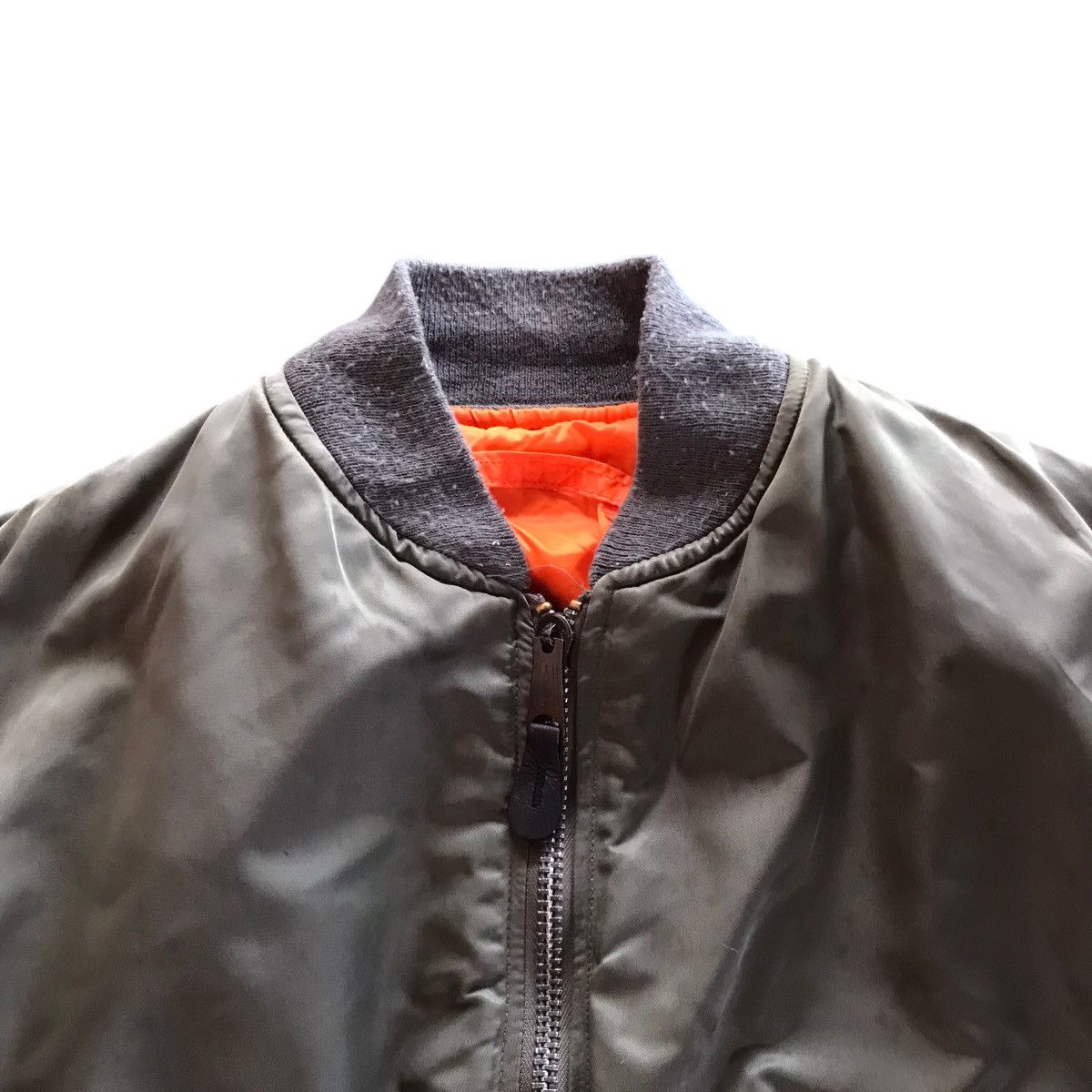 Schott Rare Vintage Schott MA 1 Flight Bomber Jacket Size US L / EU 52-54 / 3 - 5 Thumbnail