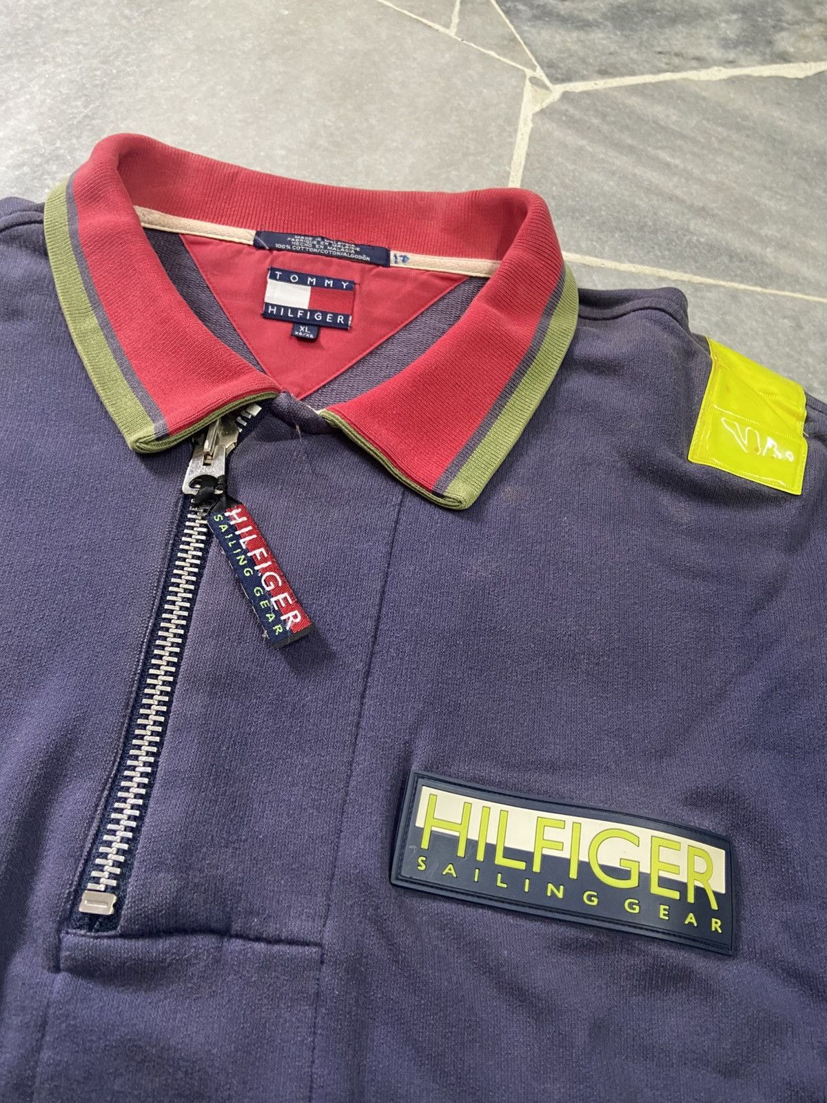 Tommy Hilfiger Tommy Hilfiger Sailing Gear Vintage rugby Shirt Size US XL / EU 56 / 4 - 6 Thumbnail