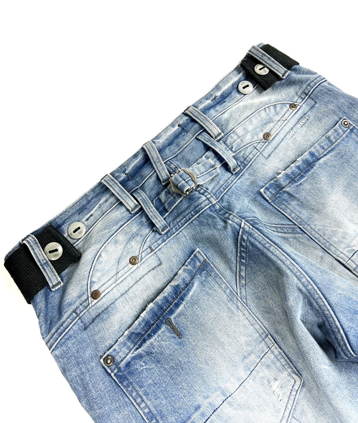 G-Star G-star raw Cargo Denim Pants Blue Japanese Jeans Vintage Y2K Size US 34 / EU 50 - 15 Thumbnail