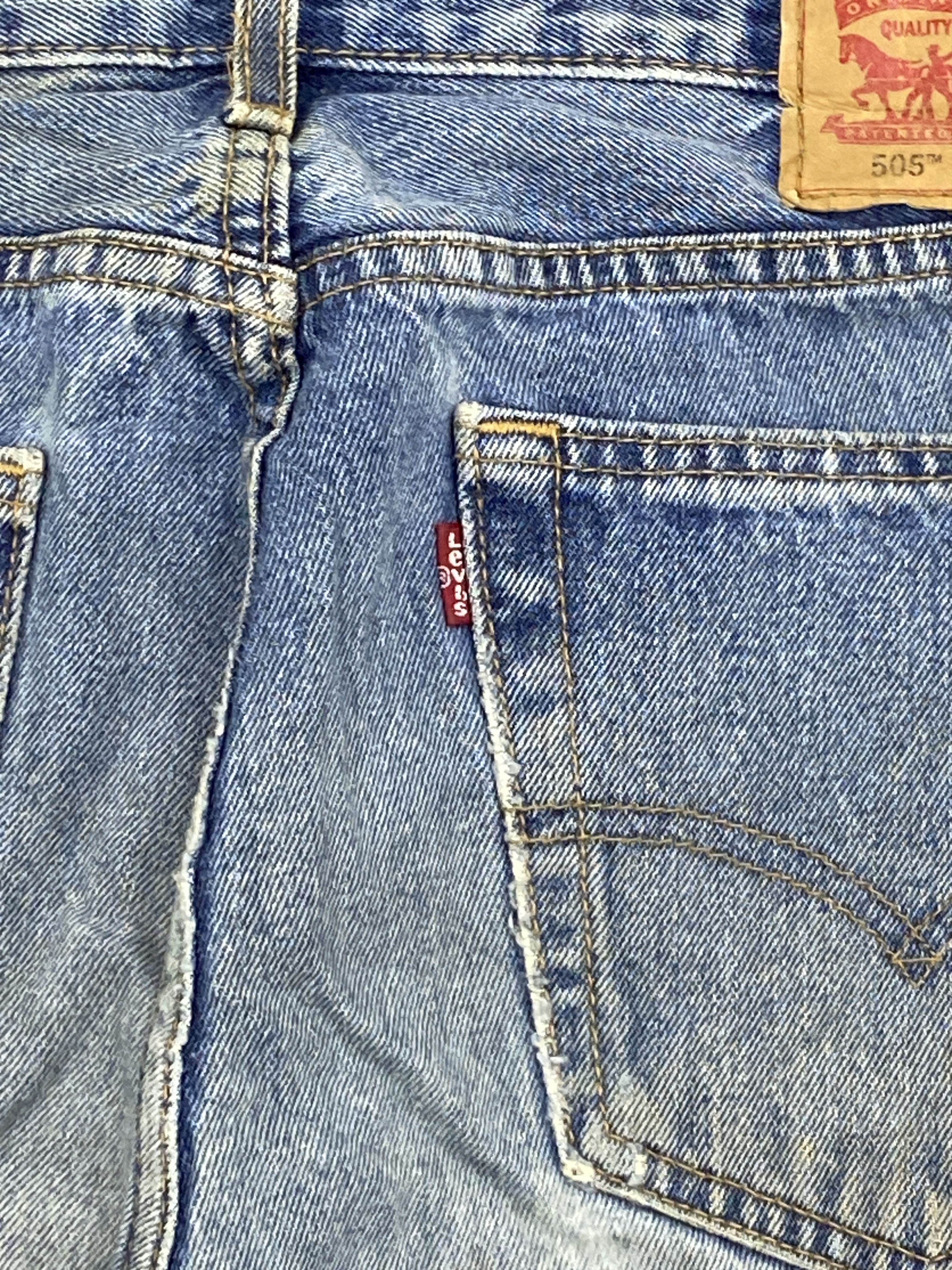 Levi's Vintage Levis 505 Dirty Jeans DP2692 Size US 32 / EU 48 - 8 Thumbnail