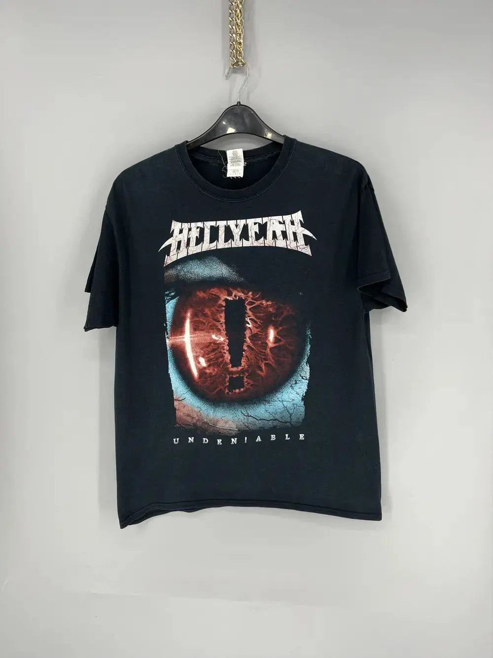 Band Tees × Vintage Vintage Hellyeah Band Forged In Fire Tour Band Rock Tee Size US L / EU 52-54 / 3 - 2 Thumbnail