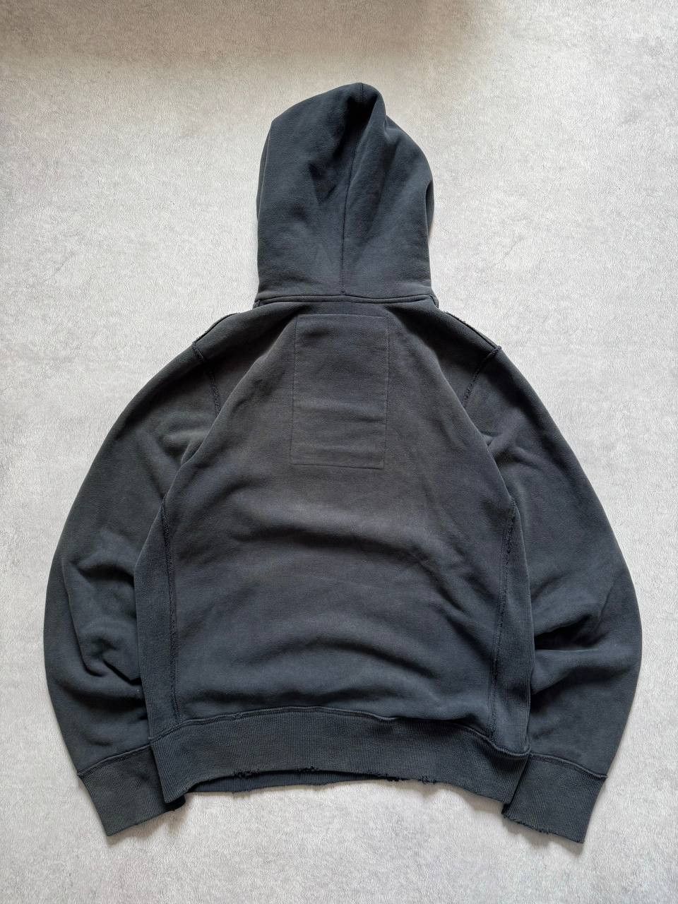 Abercrombie & Fitch Vintage Y2K Abercrombie & Fitch Distressed Faded Hoodie Logo Size US L / EU 52-54 / 3 - 2 Thumbnail