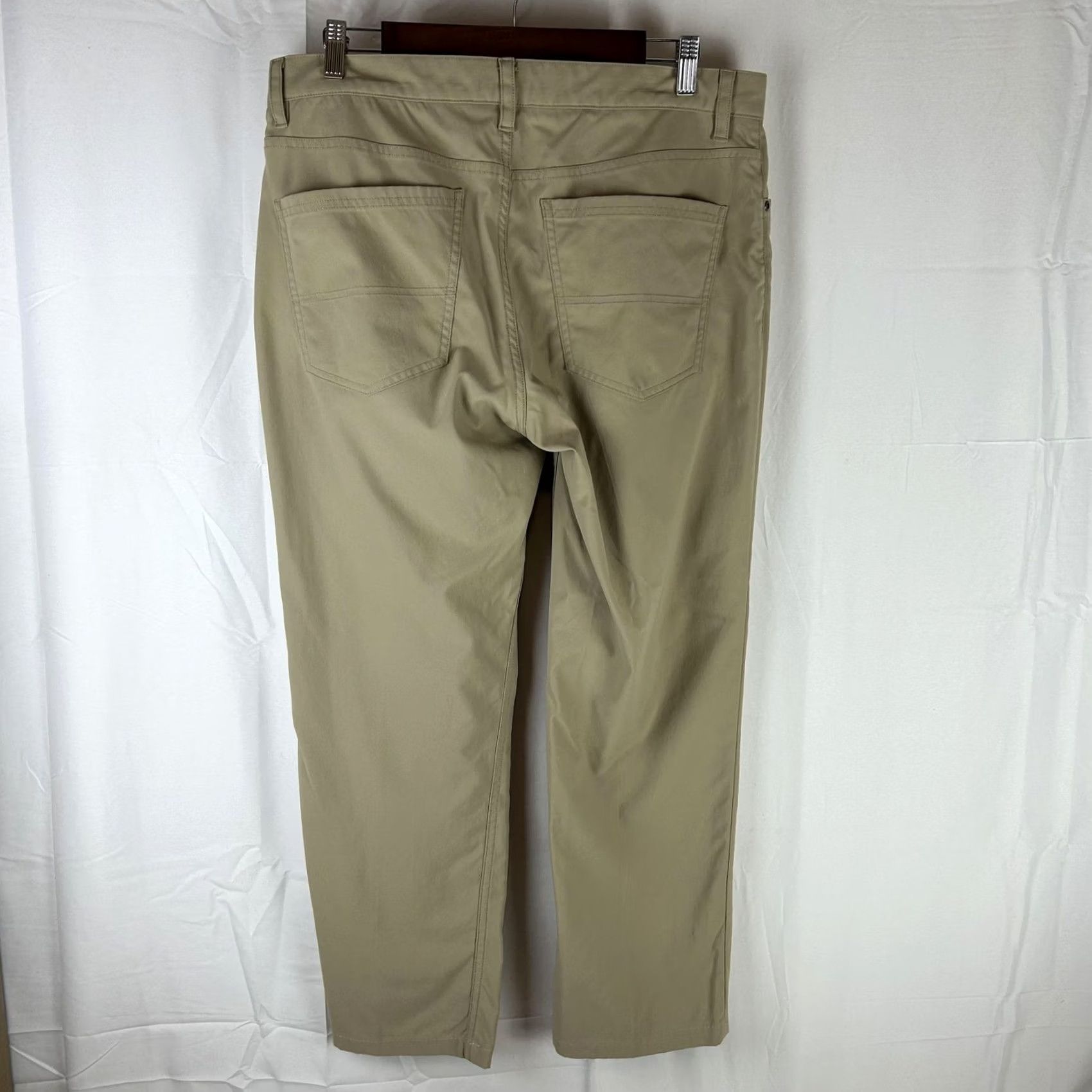 Southern Tide Southern Tide Pants Mens 34x30 Beige Khakis Straight Stretch 5 Pocket Casual Size US 34 / EU 50 - 6 Thumbnail