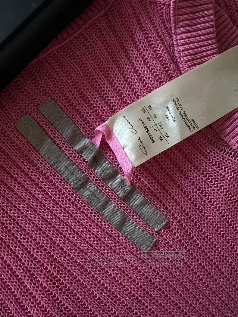 Rick Owens Rick Owens Pink Knit Sweater S . Size US S / EU 44-46 / 1 - 1 Thumbnail