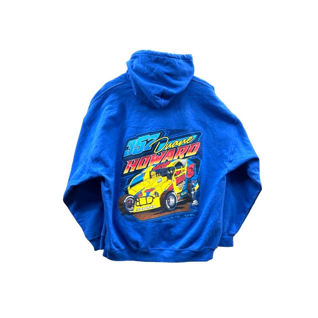 Gildan × Vintage Vintage 2000's Gildan Dwayne Howard #357 Motorsports Hoodie Size US XL / EU 56 / 4 - 2 Thumbnail