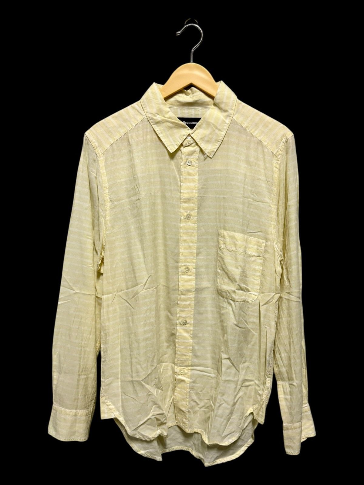 Designer × Japanese Brand × mercibeaucoup MERCIBEAUCOUP JAPANESE BRAND LONG SLEEVER SHIRT BUTTONS UP Size US M / EU 48-50 / 2 - 1 Thumbnail