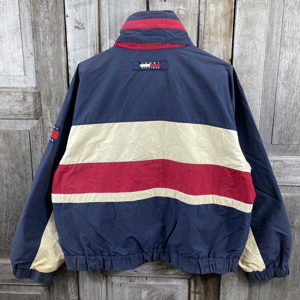 Tommy Hilfiger × Vintage Vintage Tommy Hilfiger Hoodie Jacket Size US L / EU 52-54 / 3 - 2 Thumbnail