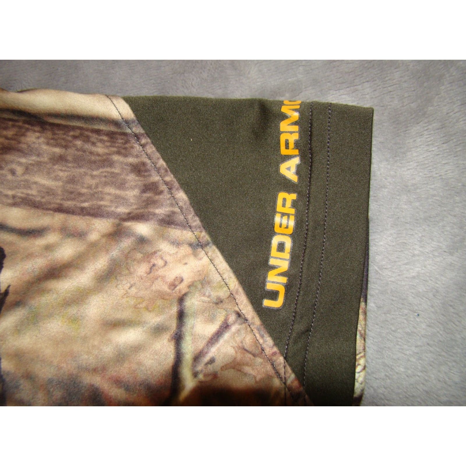 Under Armour Under Armour Heatgear Mens XL Mossy Oak Break-up Camo Short Sleeve Hunting Shirt Size US XL / EU 56 / 4 - 7 Thumbnail