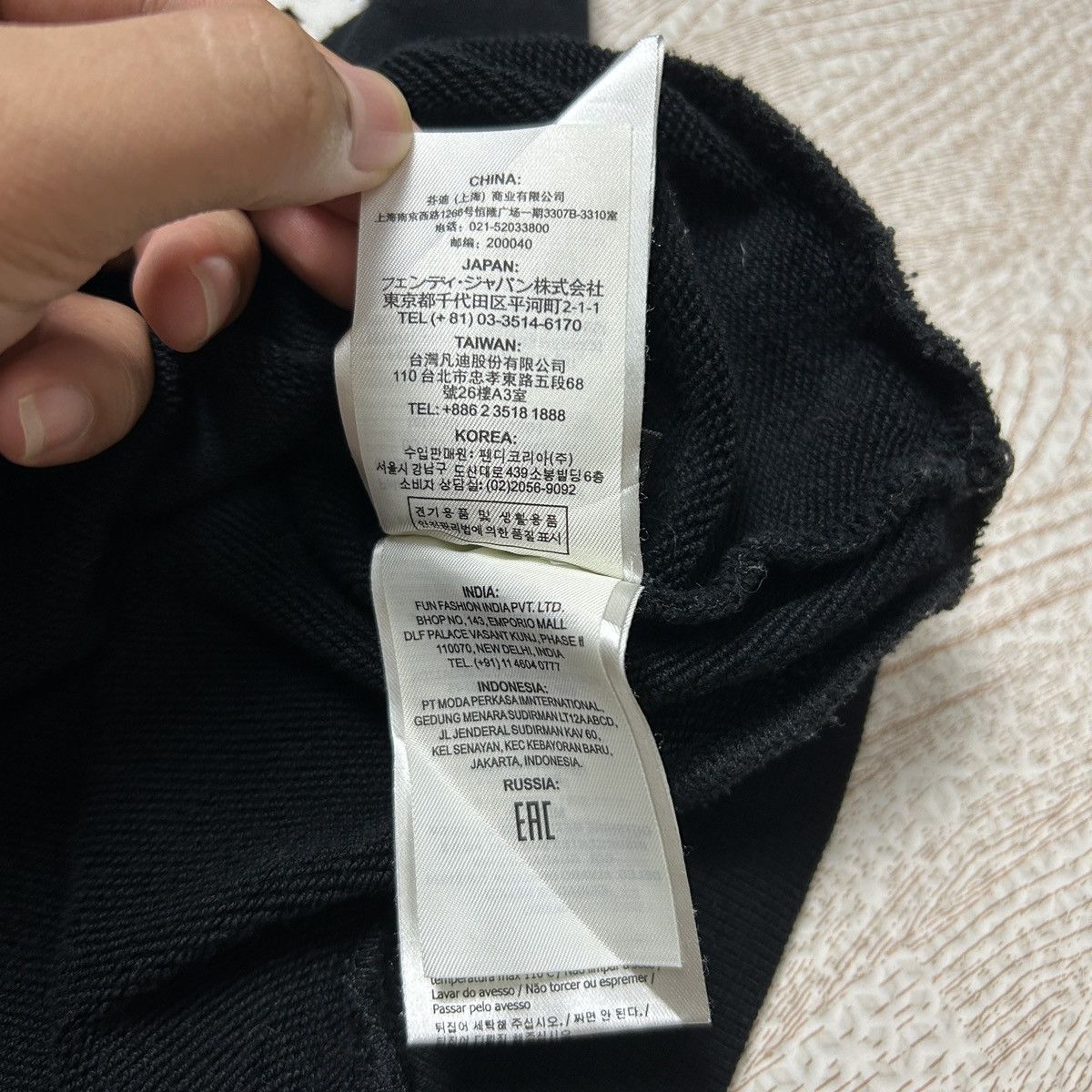 Fendi FENDI Big Logo Sweatshirt 2021 AW Size US M / EU 48-50 / 2 - 17 Thumbnail