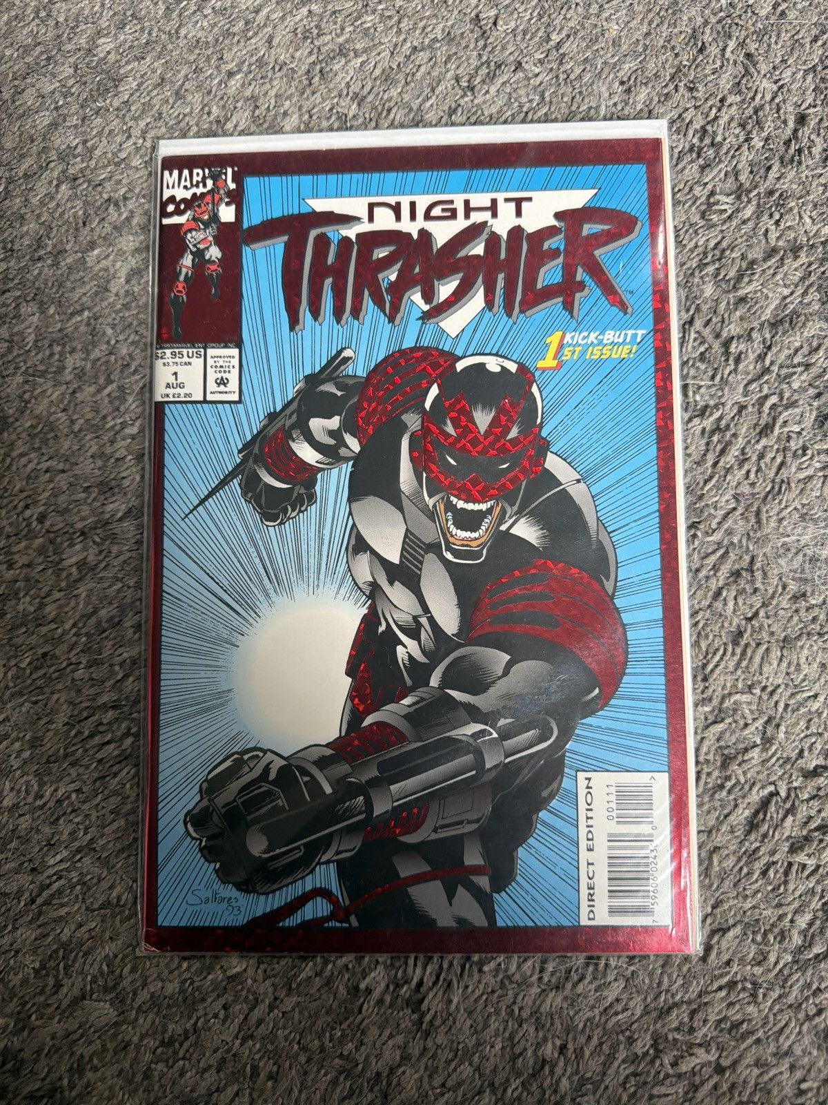 Marvel Comics 1993 Marvel Comics Night Thrasher Vol. 1 #1 Family Ties Size ONE SIZE - 1 Thumbnail