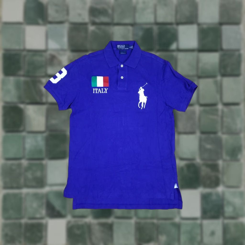 Ralph Lauren VINTAGE Ralph Lauren POLO SHIRT Blue Short Sleeve Size Small/Smallest Slim? (Note: Unable to determine exact due to original phrasing) Size US S / EU 44-46 / 1 - 1 Thumbnail