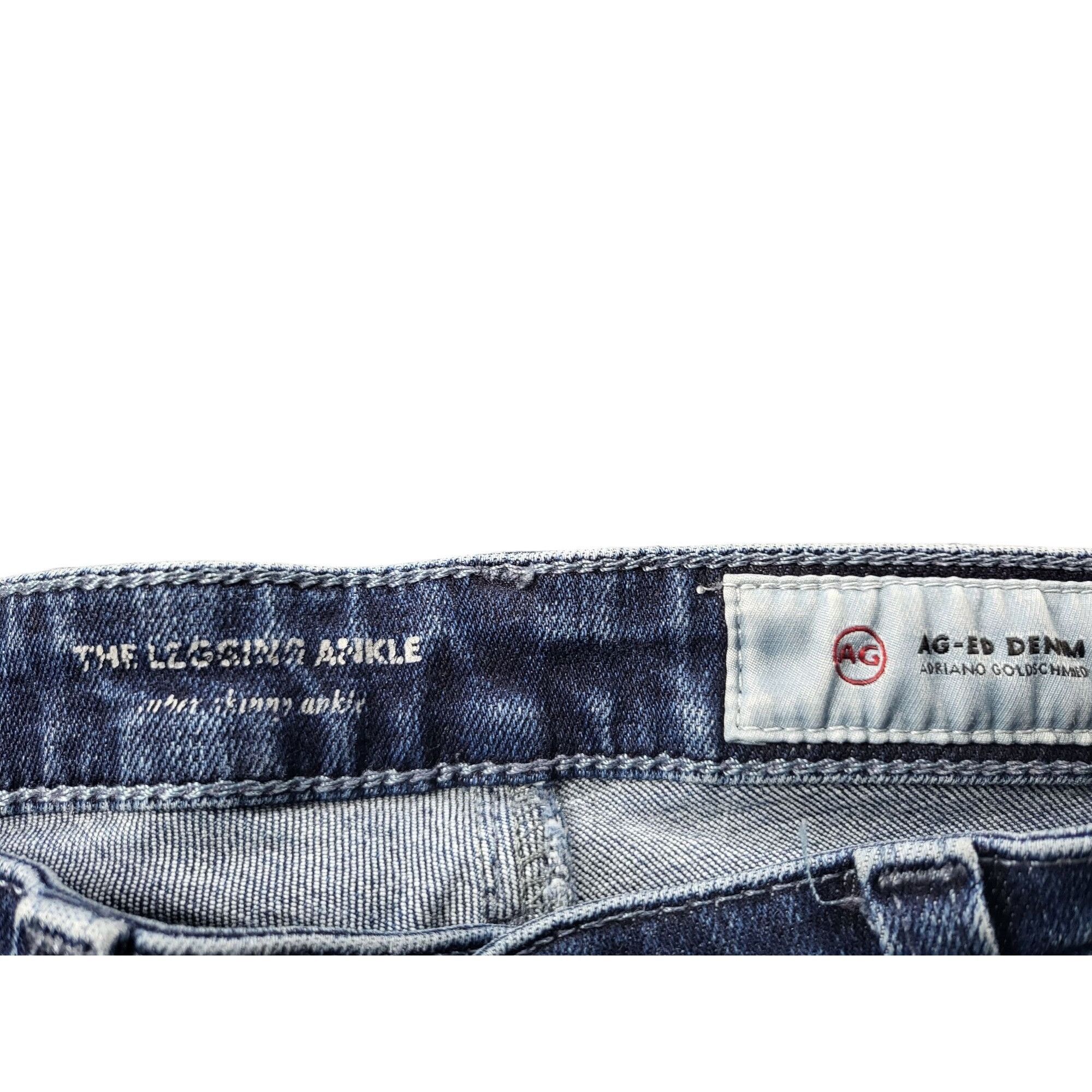 AG Adriano Goldschmied AG Adriano Goldschmied Capri Jeans Women Sz 26R Blue Denim T Size 26" / US 2 / IT 38 - 5 Thumbnail