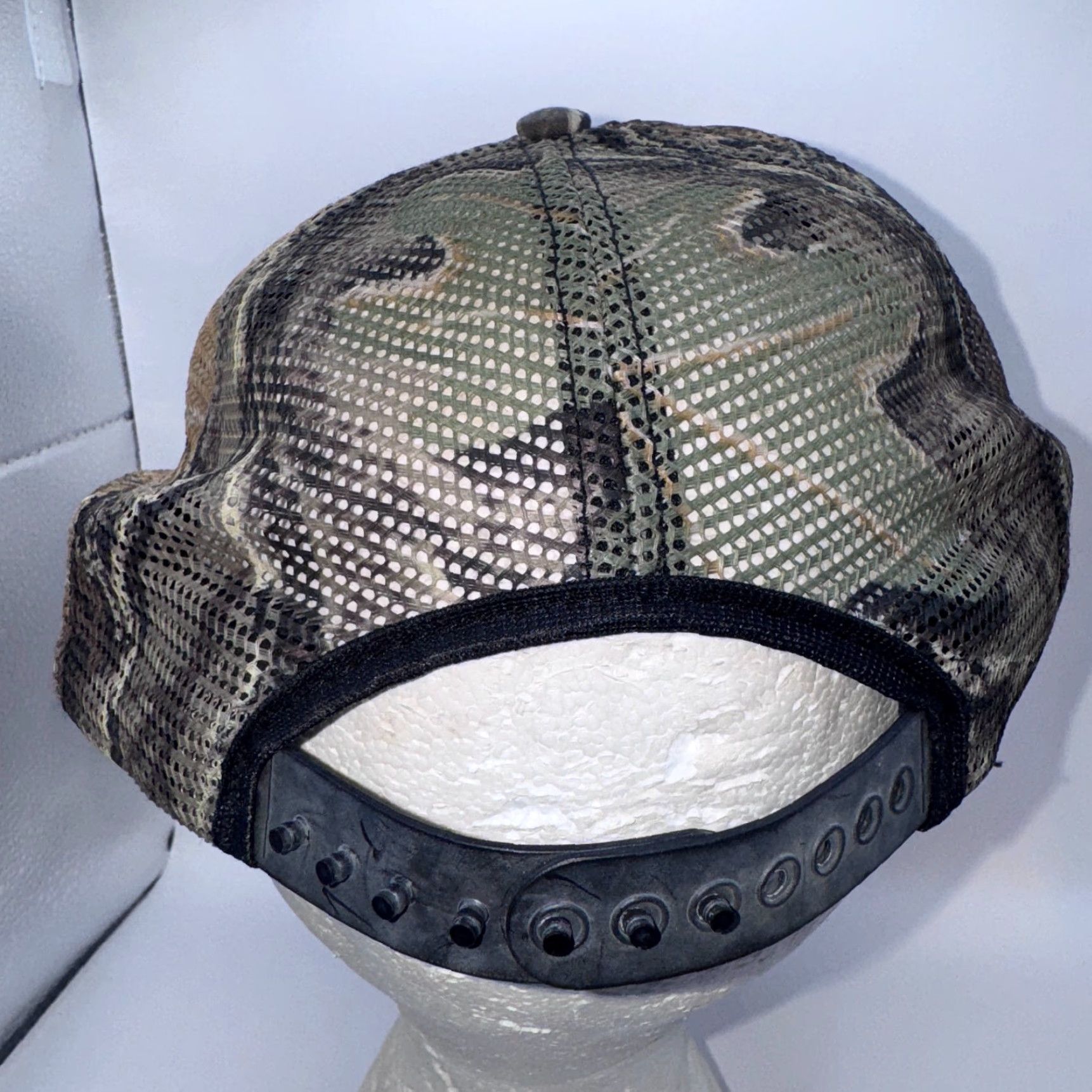 Vintage VINTAGE thalhimer Camo Realtree Snapback Trucker Hat USA Brown Adjustable Men Cap Size ONE SIZE - 3 Thumbnail
