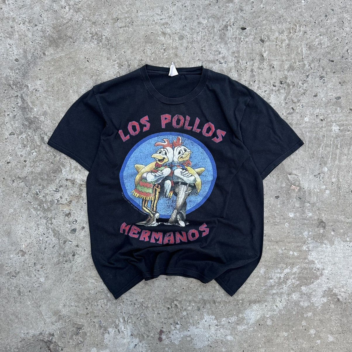 Joe Rocket Vintage Japanese Style Adult Los Pollos Hermanos T-shirts Size US L / EU 52-54 / 3 - 1 Thumbnail