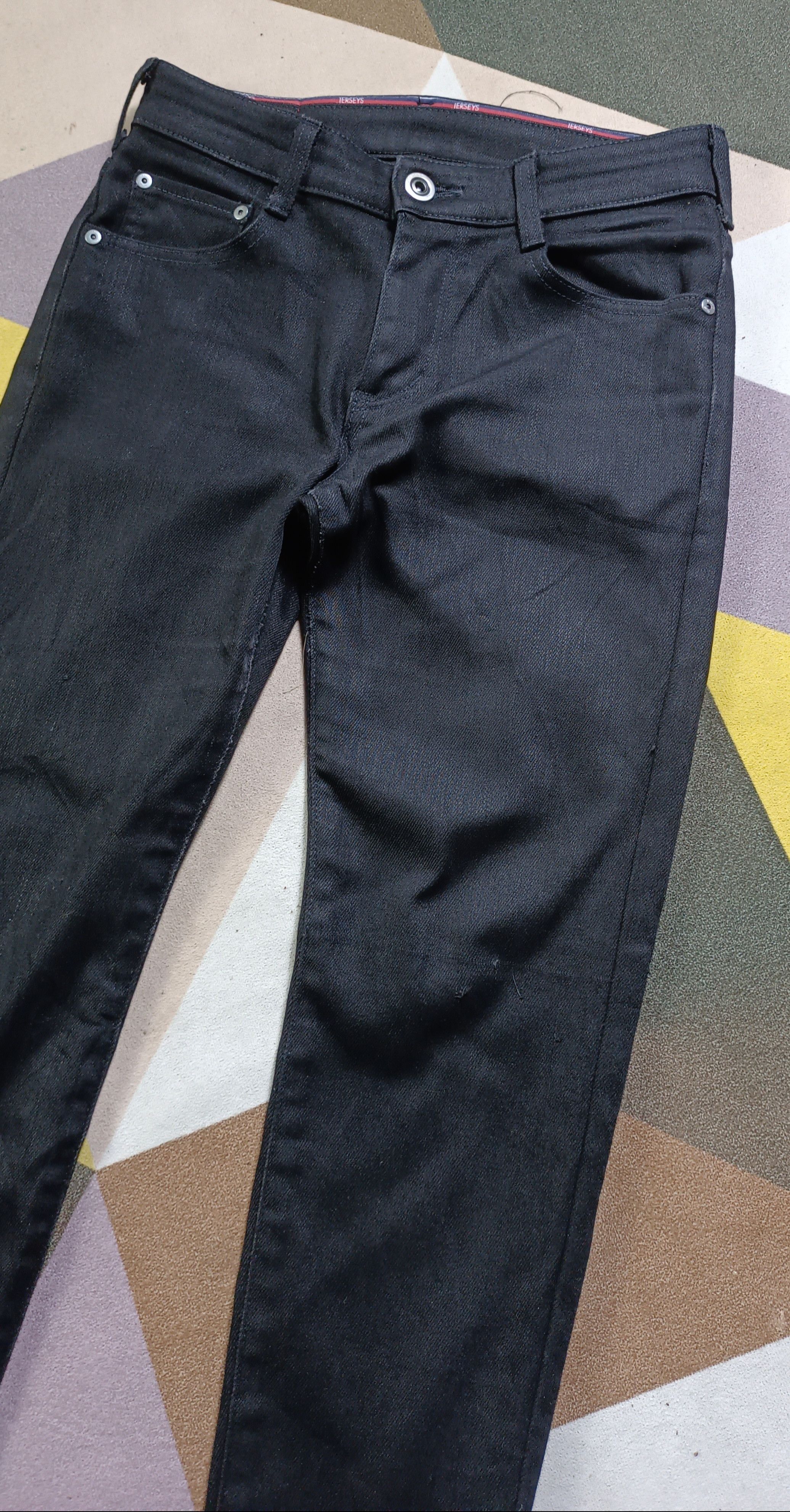 Edwin × If Six Was Nine × Japanese Brand Edwin Jersey Super Black Cutting Slim Fit Size US 29 - 4 Thumbnail