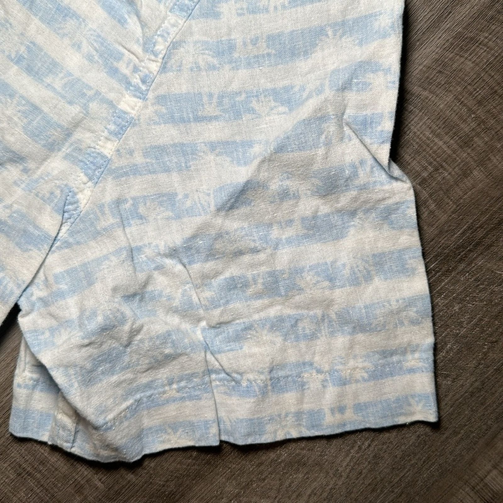 Southern Tide Southern Tide Linen Blend Palm Trees Short Sleeve - 2XL Size US XXL / EU 58 / 5 - 4 Thumbnail
