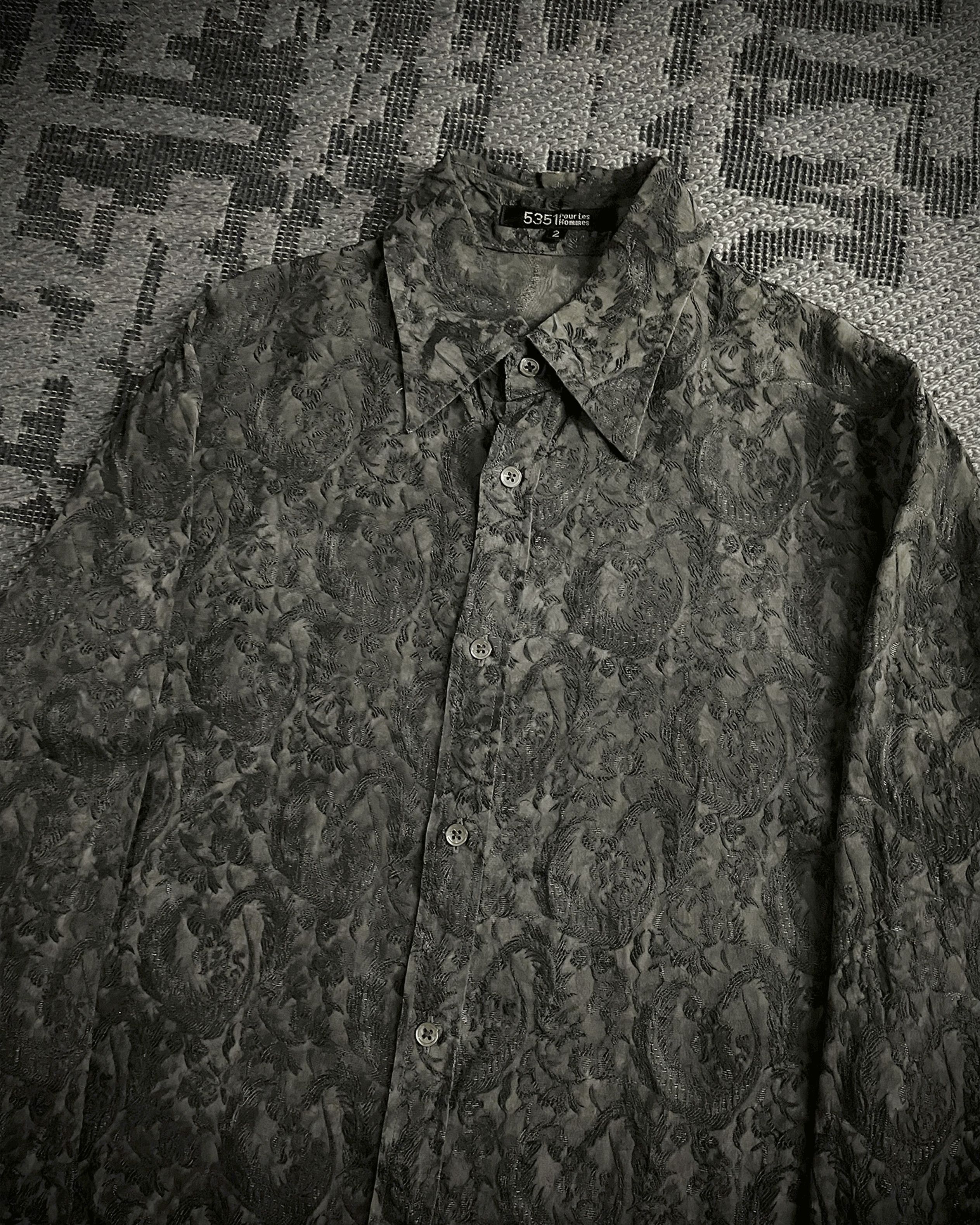5351 POUR LES HOMMES 5351 Pour Les Tribal Embroidery Shirt Size US M / EU 48-50 / 2 - 3 Thumbnail