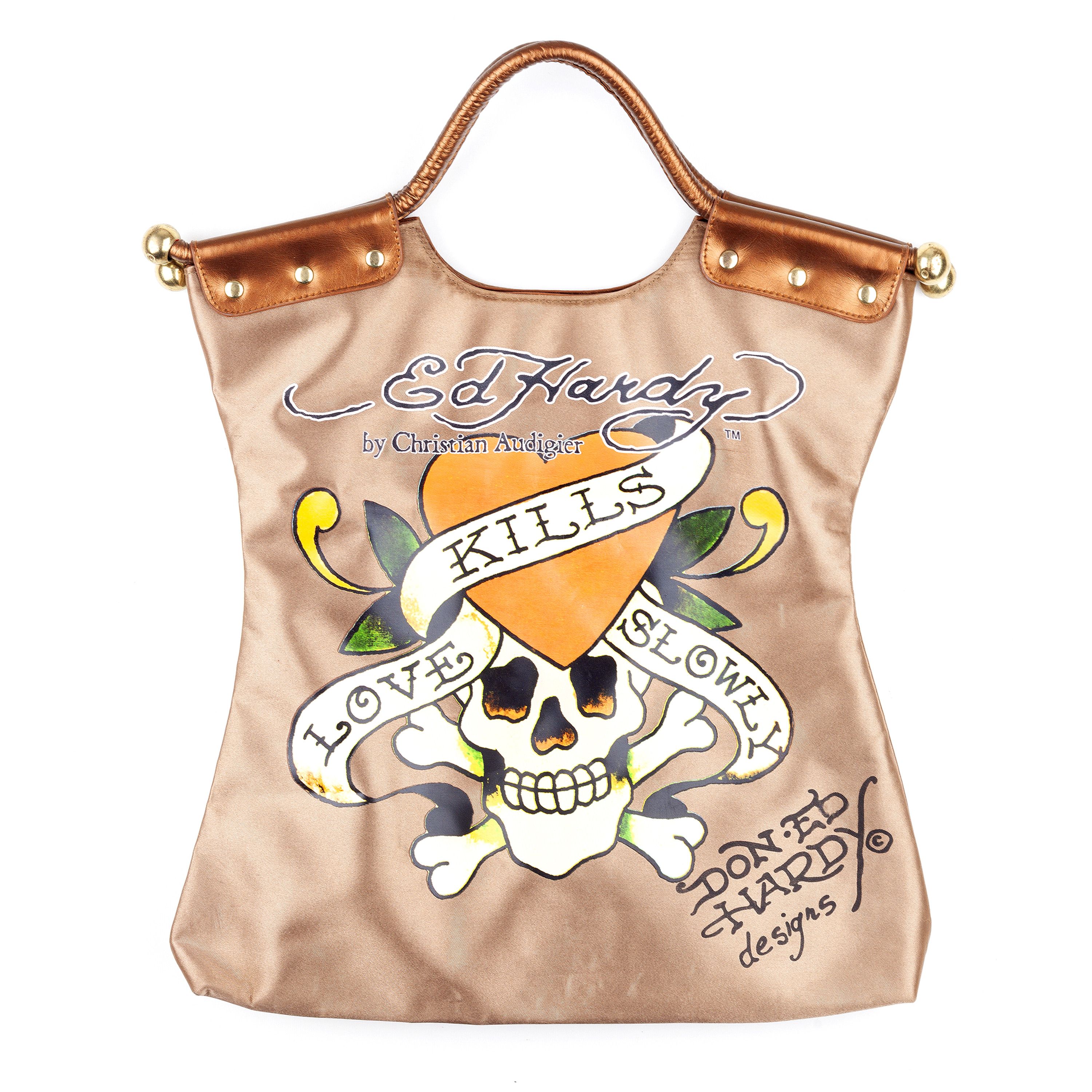 Vintage Ed Hardy by Christian Audigier Tattoo Tote Vintage Bag Size ONE SIZE - 1 Thumbnail