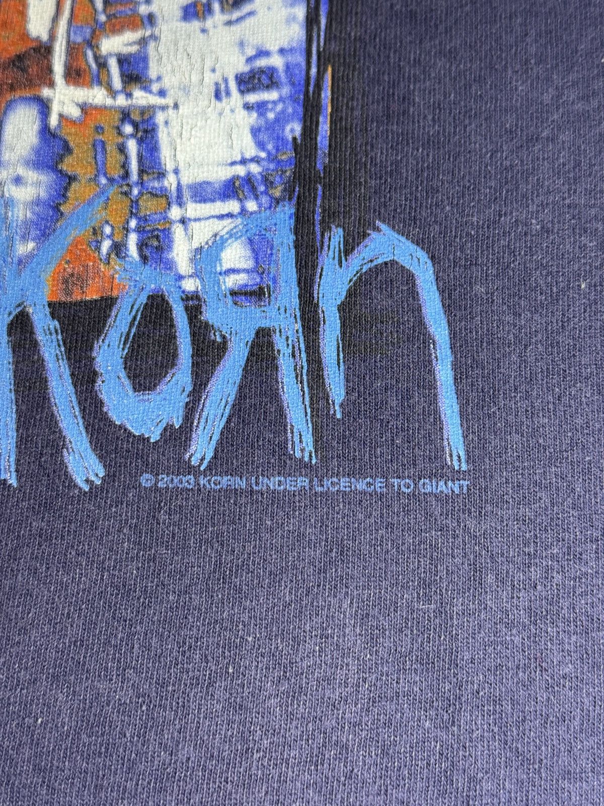 Band Tees × Vintage Vintage Y2K Korn Take A Look In The Mirror Grunge T Shirt Size US L / EU 52-54 / 3 - 3 Thumbnail
