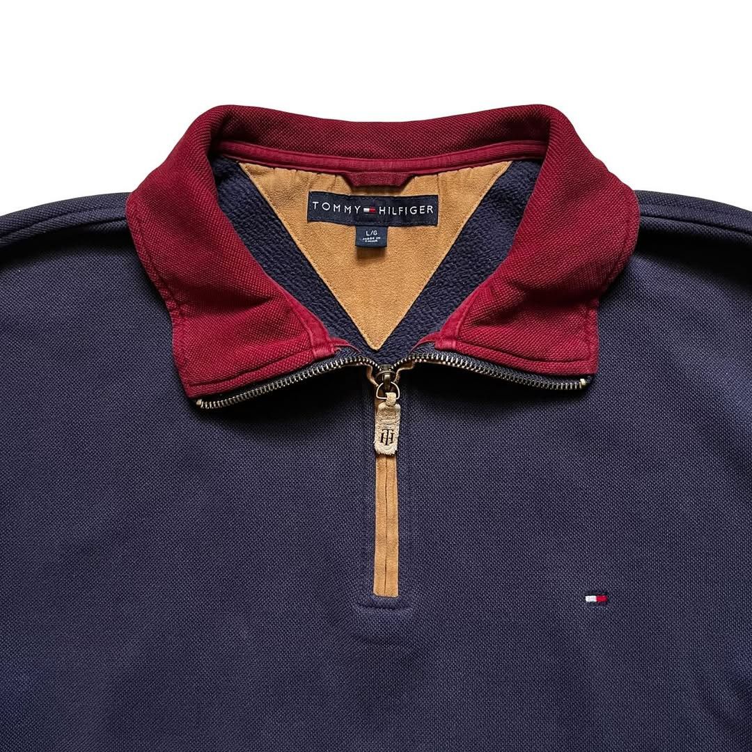 Tommy Hilfiger Tommy Hilfiger Half Zipper Size US L / EU 52-54 / 3 - 3 Thumbnail