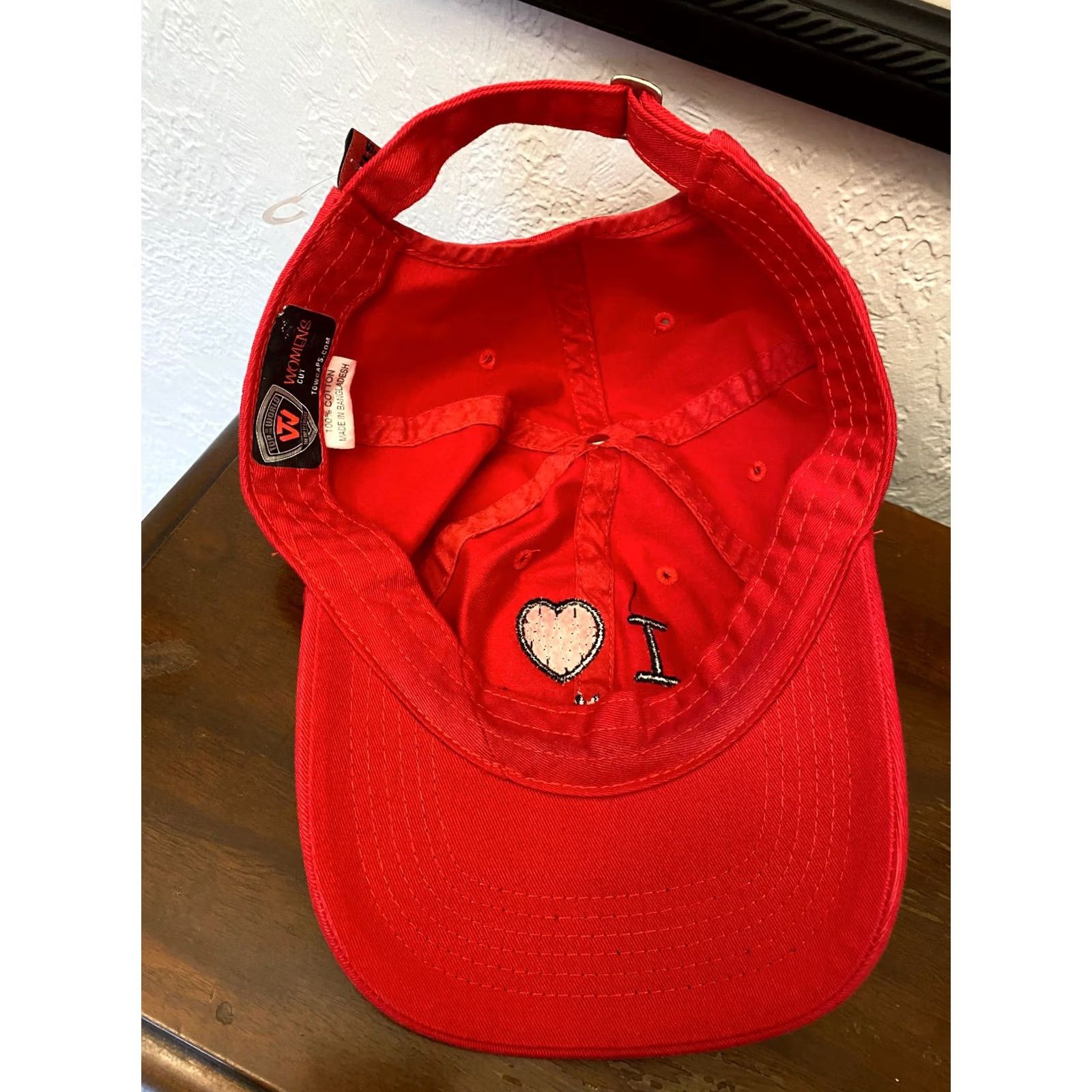 Vintage VINTAGE Womens Ball State University Hat Red Cardinals Adjustable Strapback Baseball Cap Mens Size ONE SIZE - 3 Thumbnail